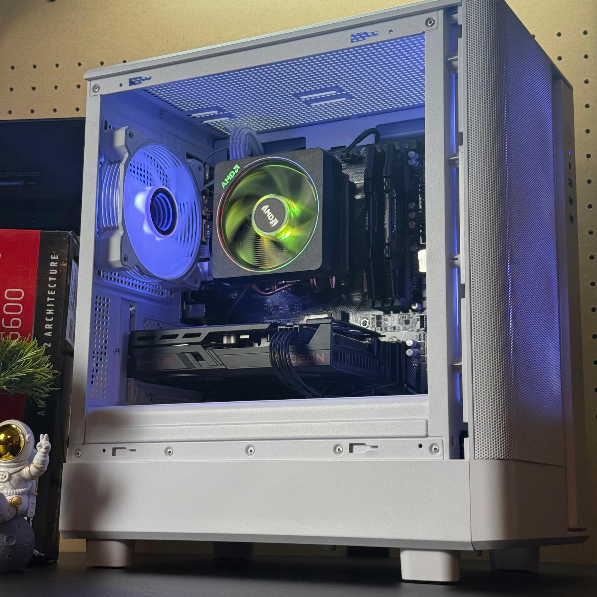 Entry Level Gaming PC | RX 6600 | Ryzen 5 5500 | 16GB DDR4 RAM | 500GB NVME | Windows 11