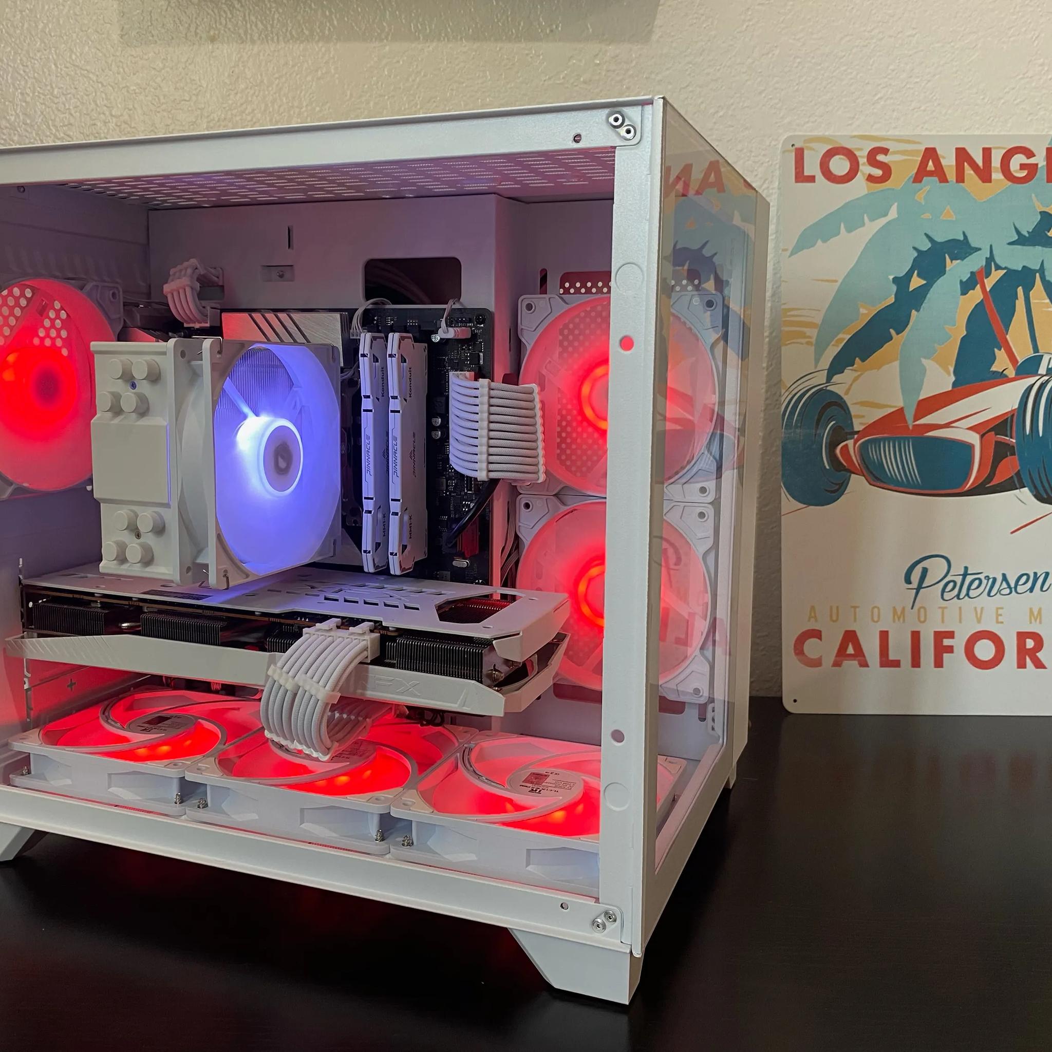 🧊🧊White 12600k + 6700 XT Gaming PC
