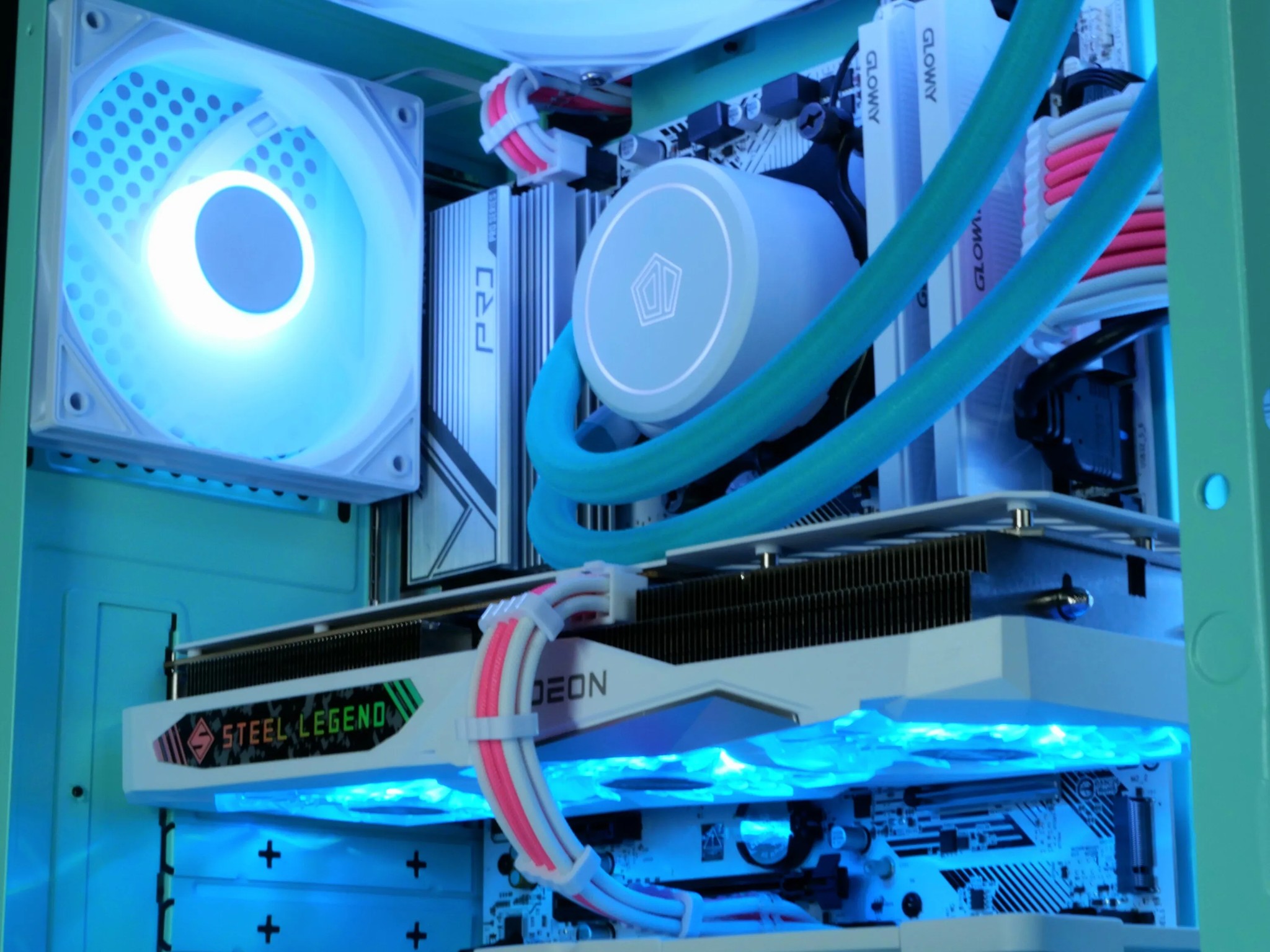 MIKU themed pc build COMMISSION