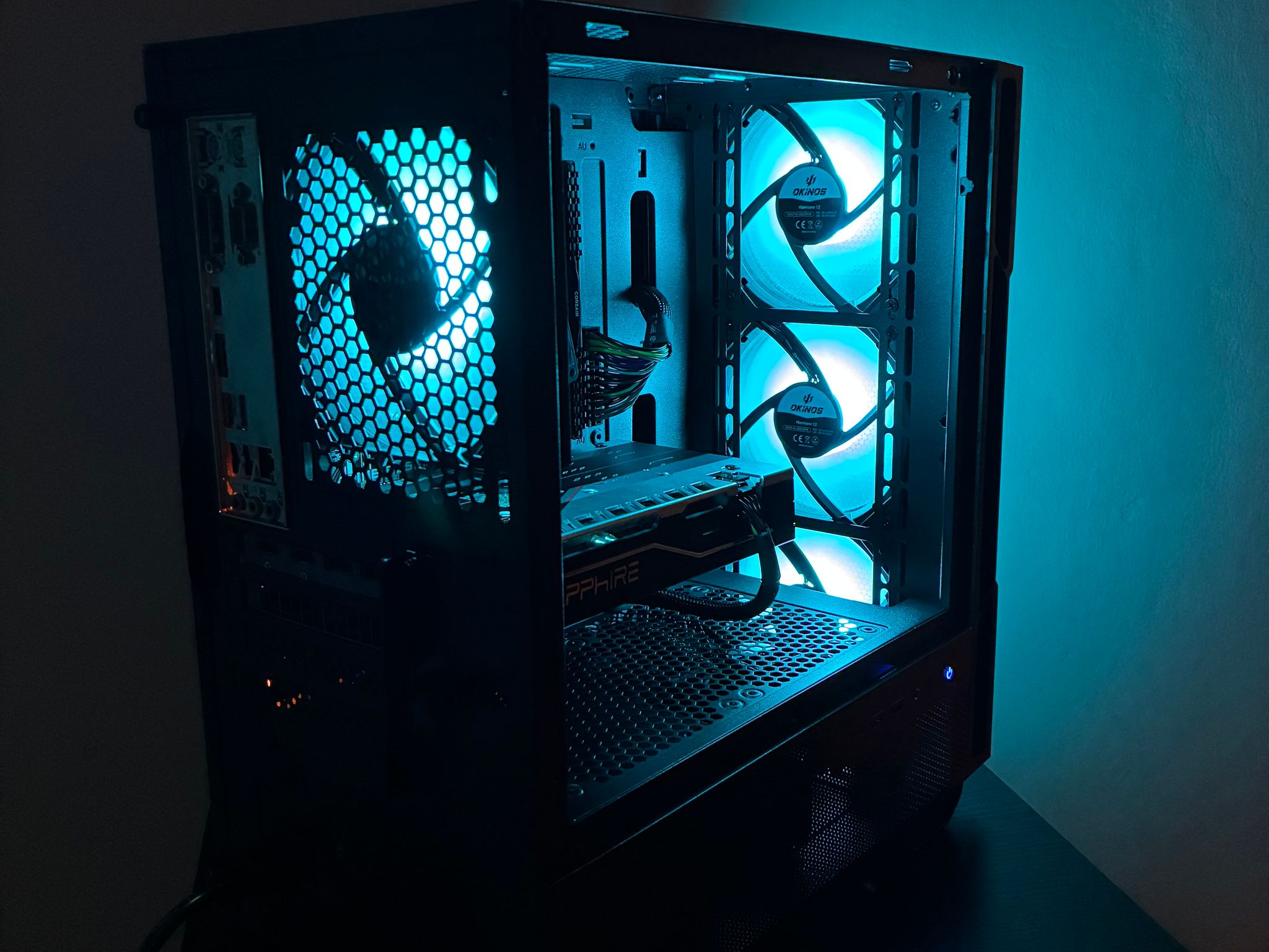 Budget Gaming PC | RX 580 8G | Intel i5-7400 | 1TB Storage | 16GB Ram | 500w PSU