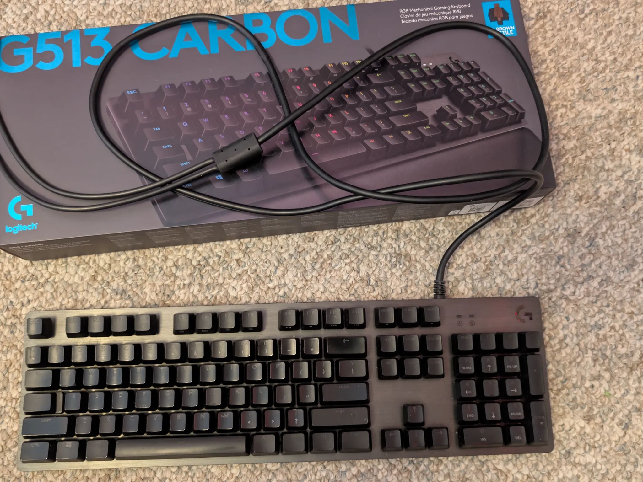 Logitech G513 Carbon (Brown Switches)