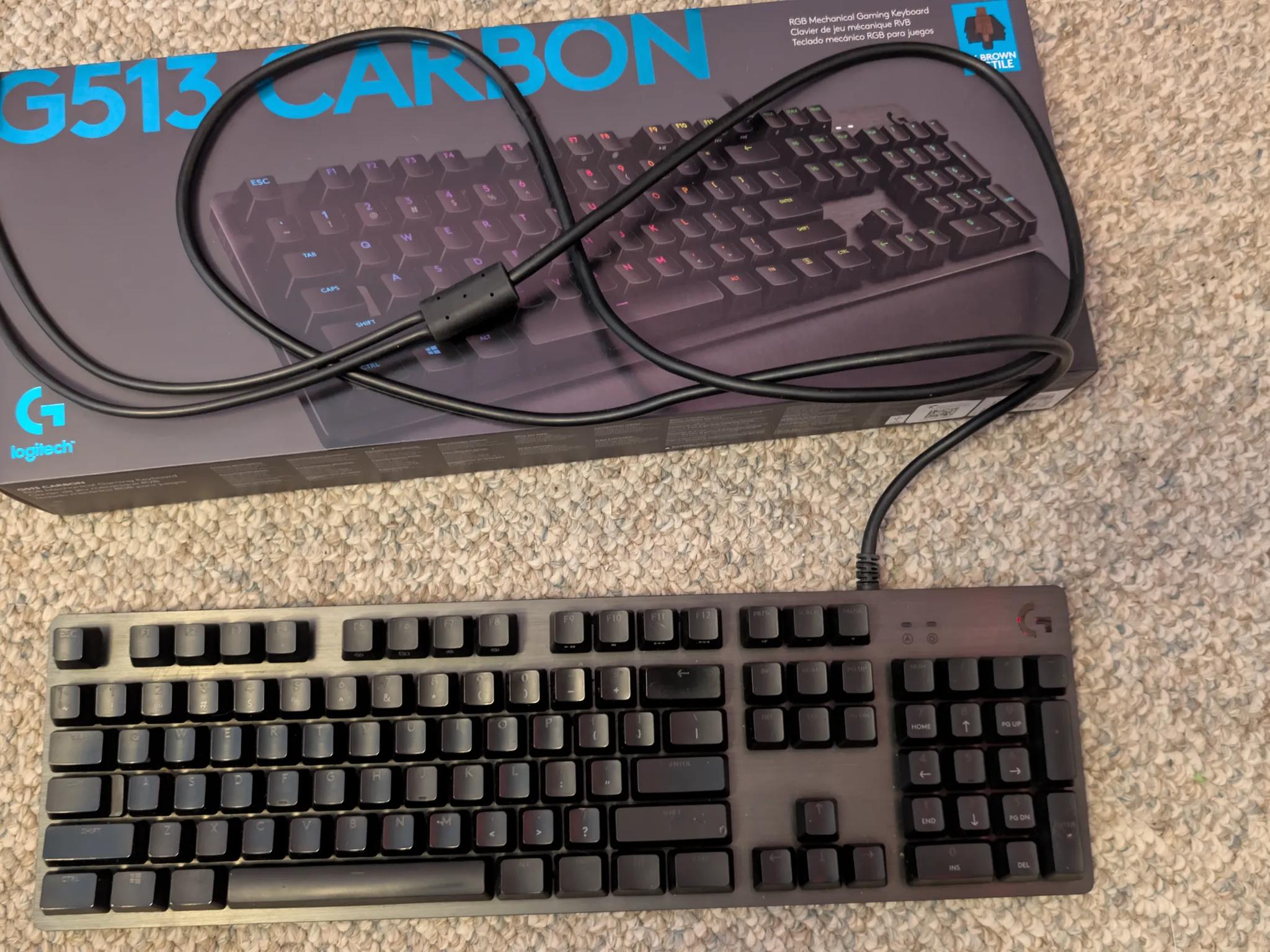 Logitech G513 Carbon (Brown Switches)