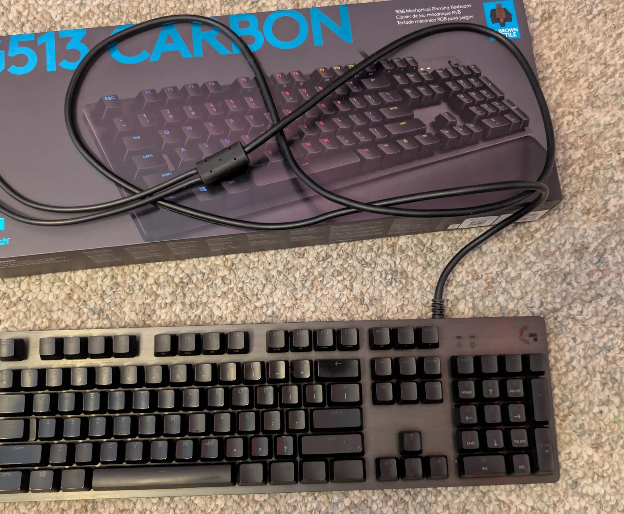 Logitech G513 Carbon (Brown Switches)