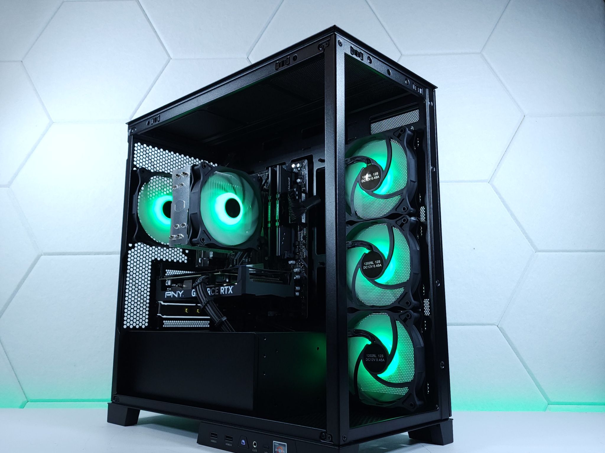 💚RTX 4060●Ryzen 5 5600GT●1TB M.2 SSD●16GB 3200MHz●1080p Gaming Computer