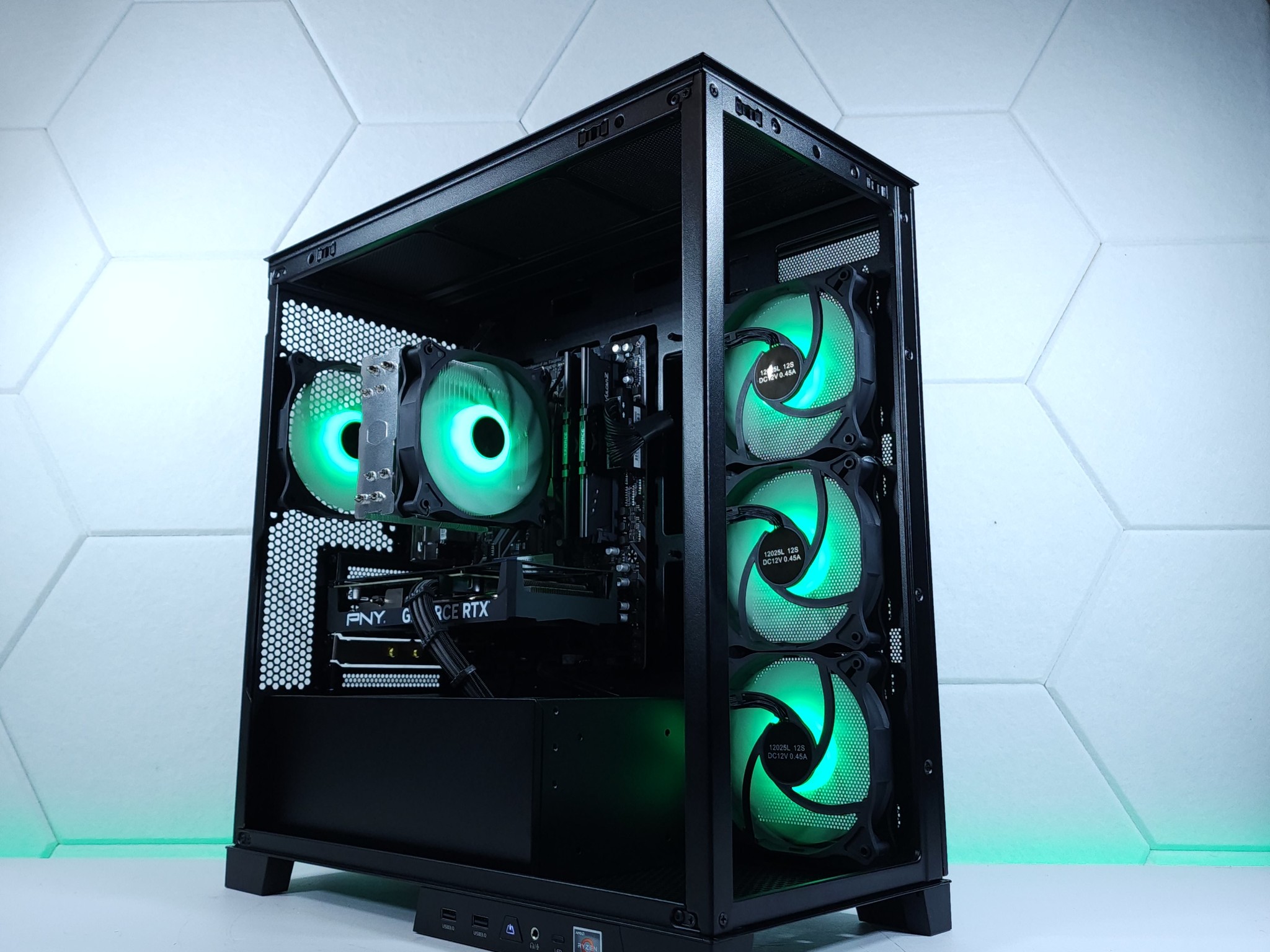 💚RTX 4060●Ryzen 5 5600GT●1TB M.2 SSD●16GB 3200MHz●1080p Gaming Computer