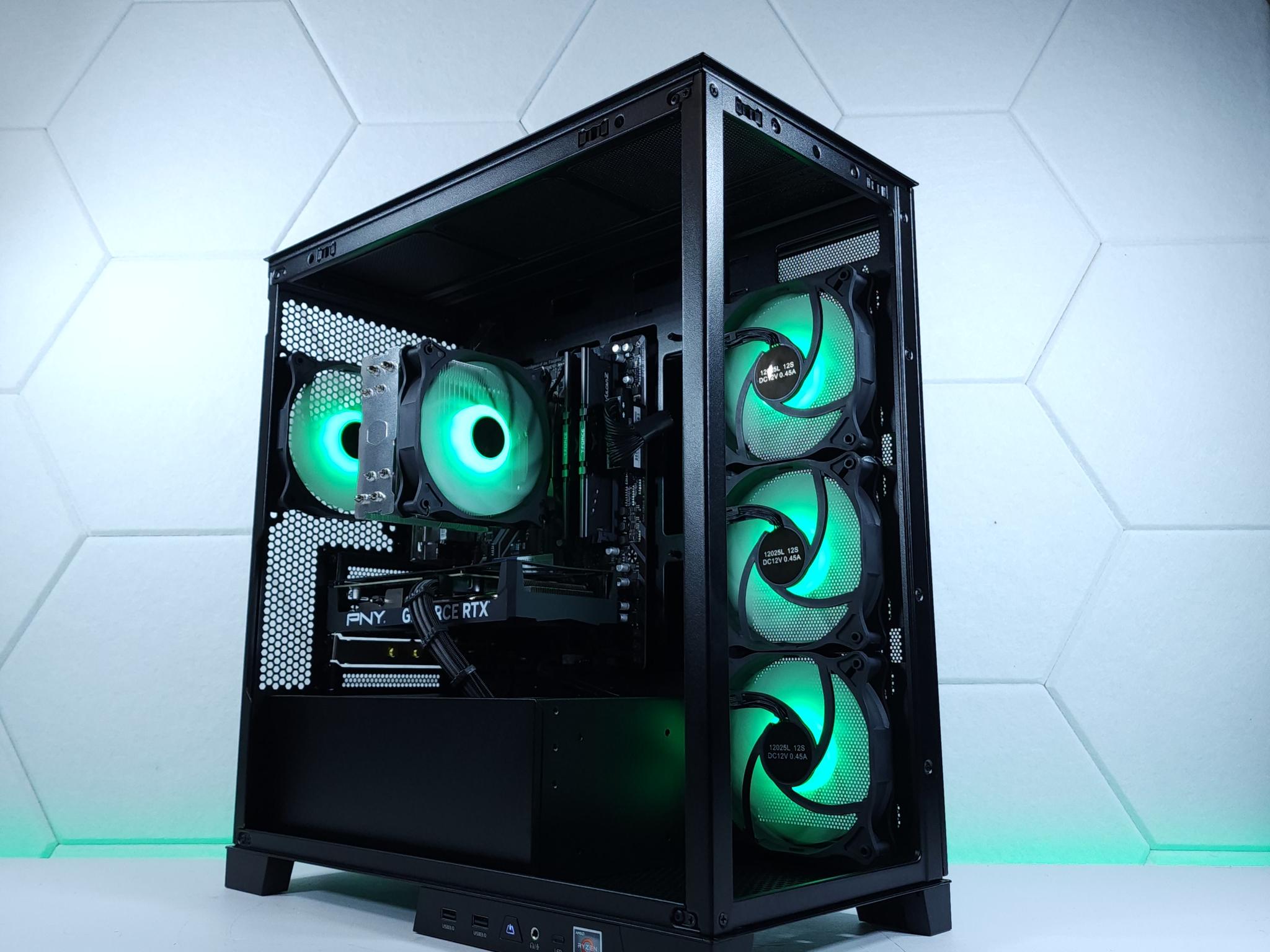 💚RTX 4060●Ryzen 5 5600GT●1TB M.2 SSD●16GB 3200MHz●1080p Gaming Computer