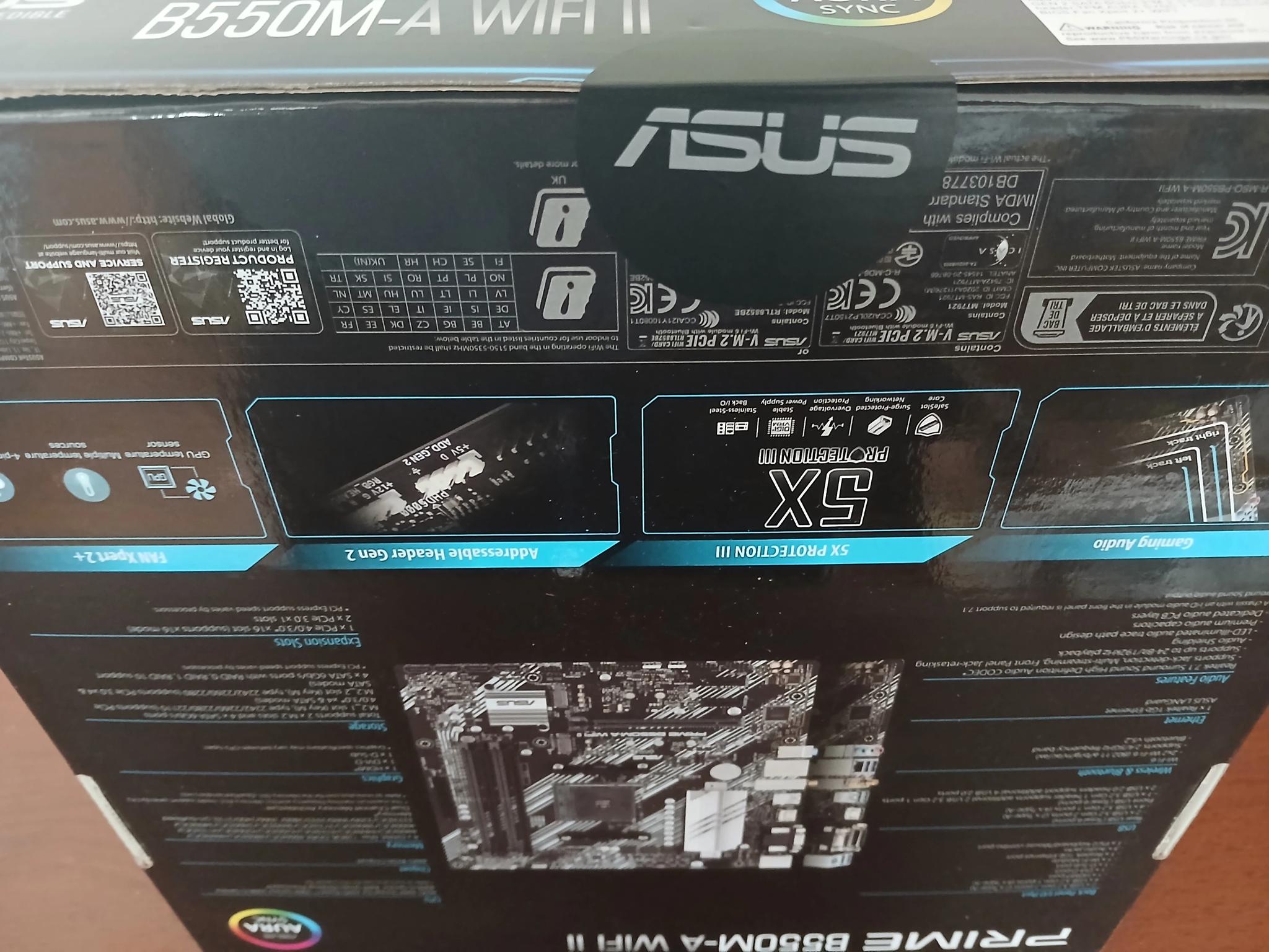 ASUS PRIME B550M-A WIFI II