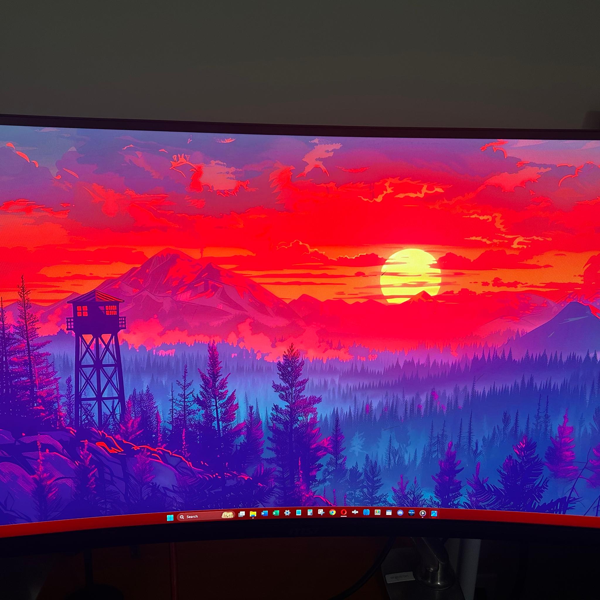 MSI 27" 2K WQHD (2560 x 1440) 180Hz Curved Screen Gaming Monitor (MAG 27CQ6PF)