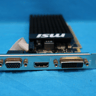 MSI NVIDIA GeForce GT 710 1 GB GDDR3 Low Profile Desktop GPU GT 710 1GD3H LP