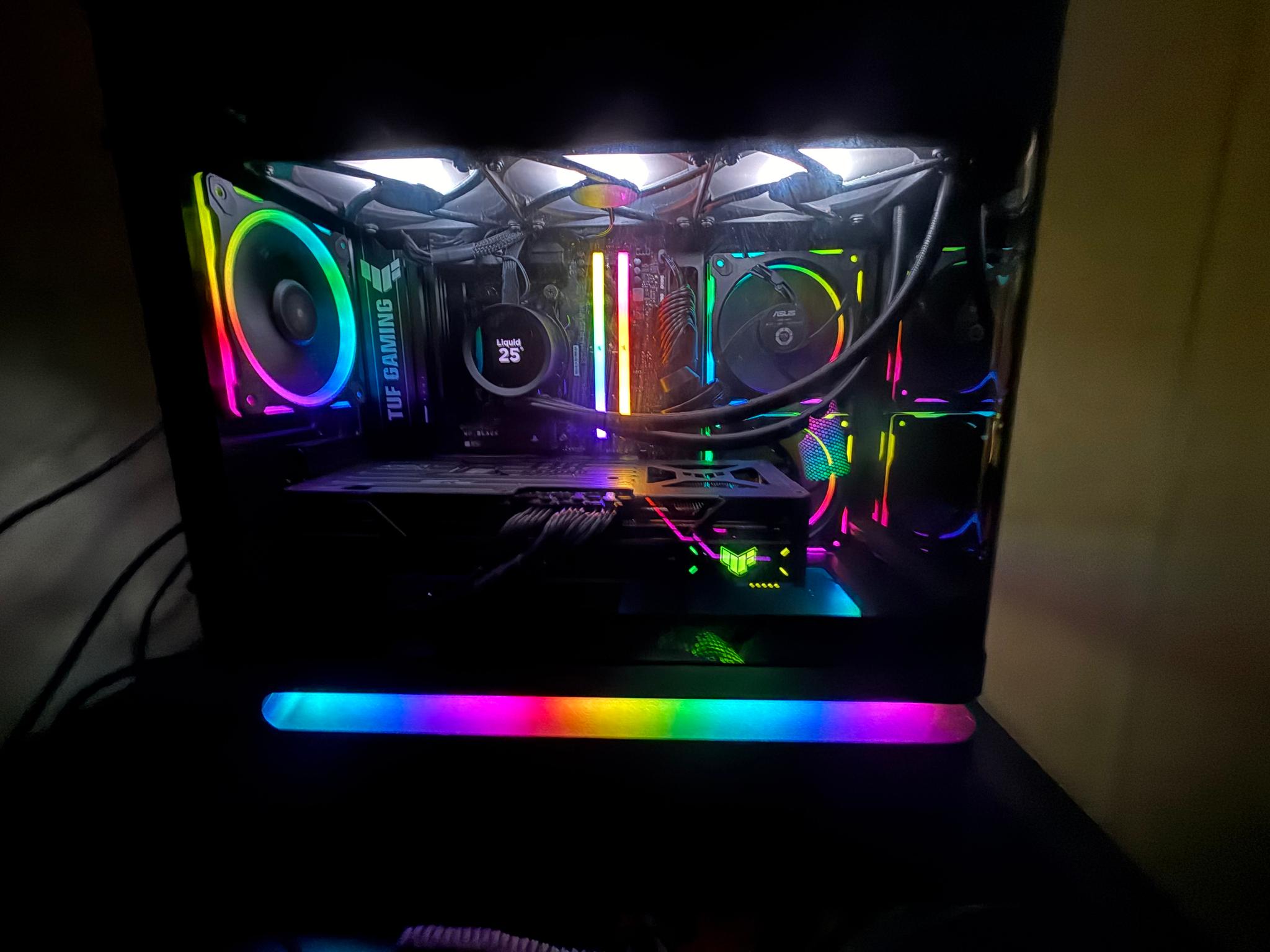Custom Gaming PC — Ryzen 9 9950X3D, ASUS TUF RX 9070 XT, 32GB DDR5, 2TB NVMe