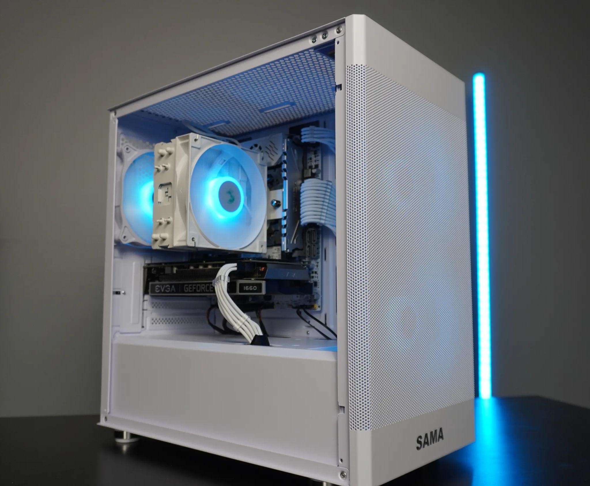 🤍AESTHETIC🤍 1080p Value PC 💚GTX 1660 6gb 💙Intel Xeon 12 Cores 24 Threads | 16GB RAM | 1TB NVME