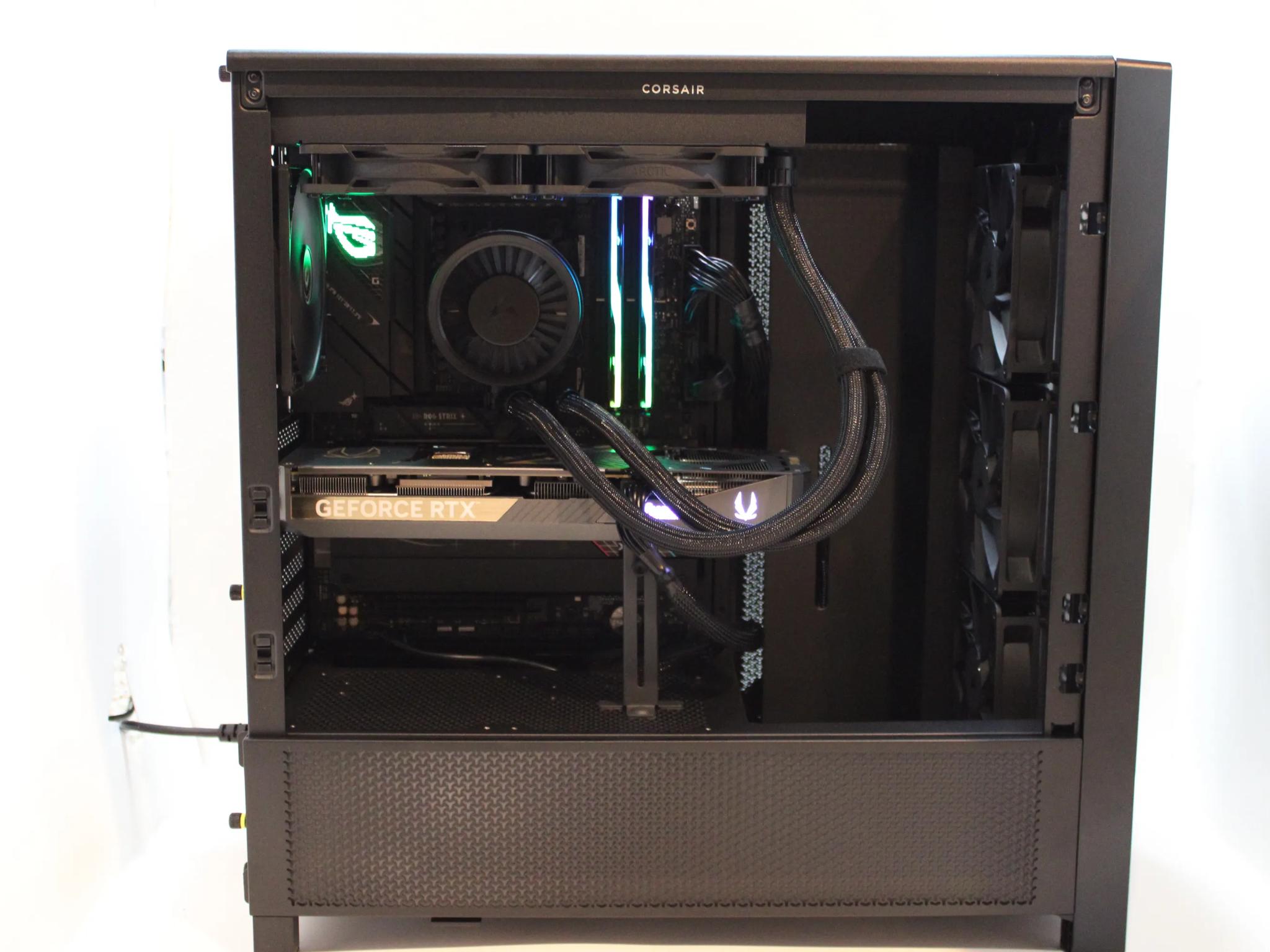 ON SALE ! RYZEN 7 7800X3D and RTX 5070 TI BLACKED OUT BUILD