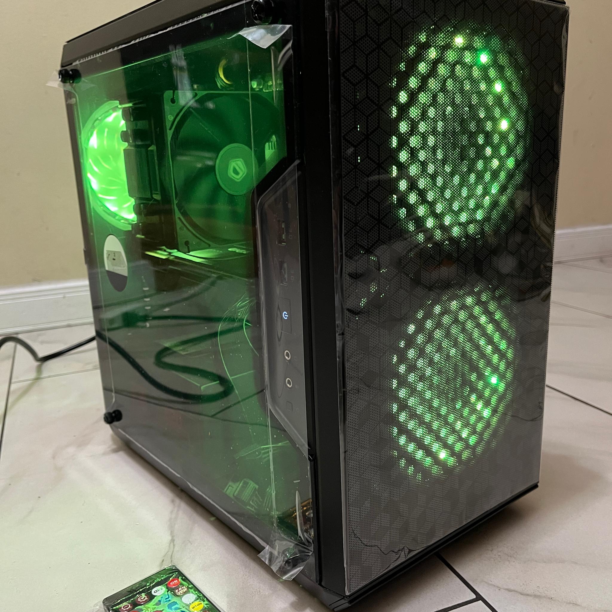 RTX 2080, Intel i5-12500, 16GB RAM, 1TB SSD, High FPS RGB Gaming PC /w Remote & Wi-Fi + BT