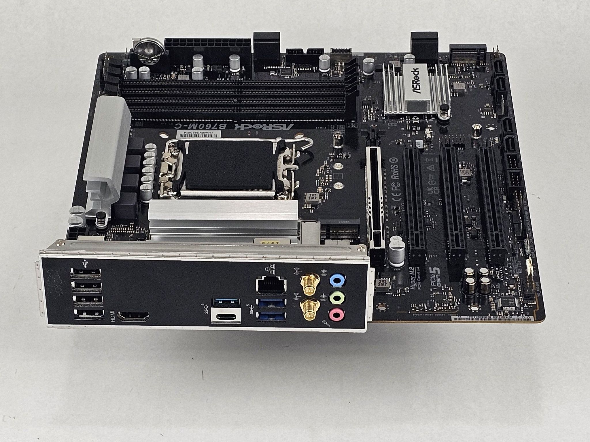 ASRock B760M-C LGA1700 DDR5 mATX Motherboard