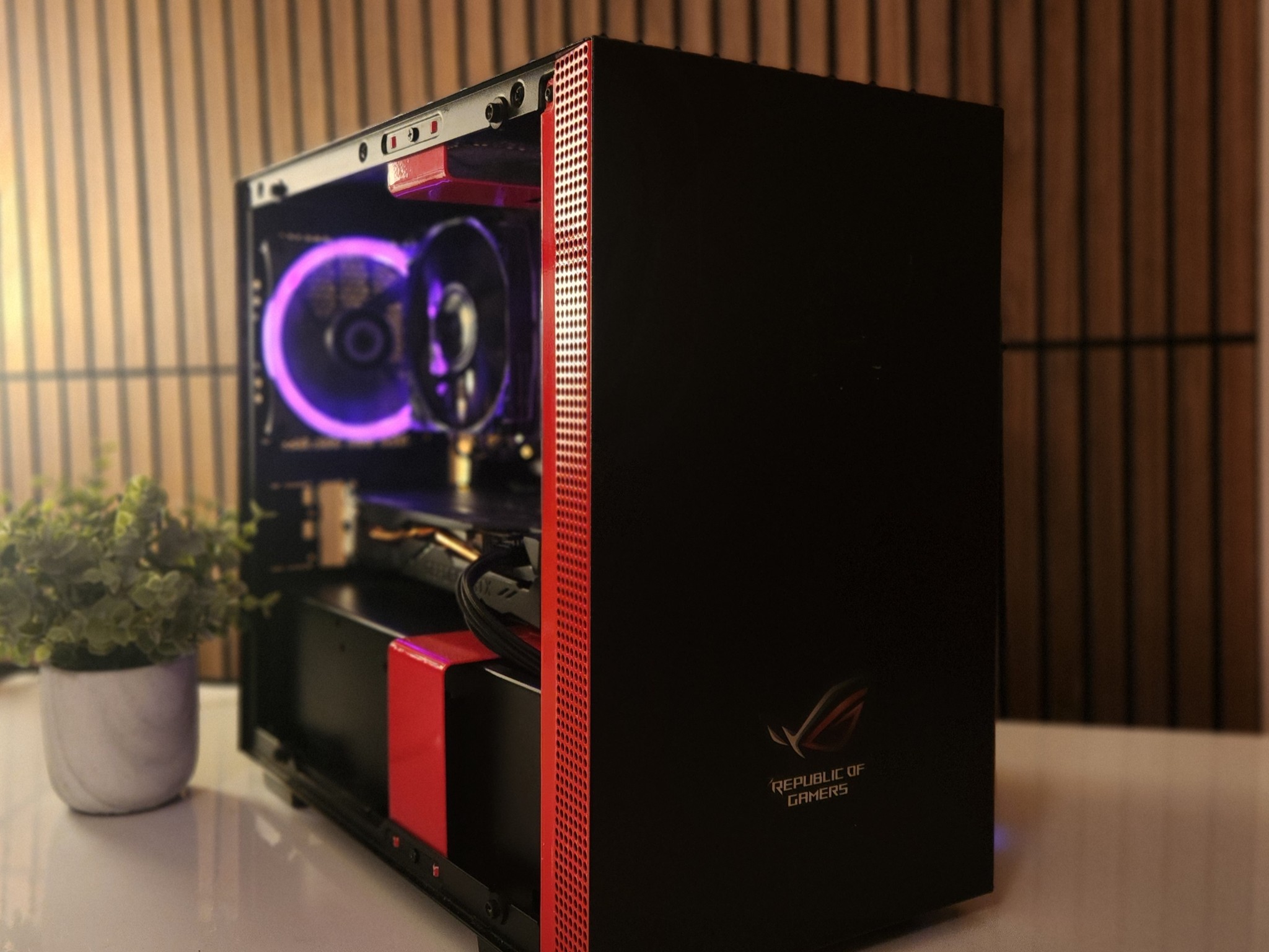 RED/Black Gaming PC | RTX 2070 | i7-8700K | 32GB RAM | 512GB NVMe | WiFi | Mini-ITX | WIN11/BT