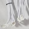 White CPU and Motherboard PC Extension Cables