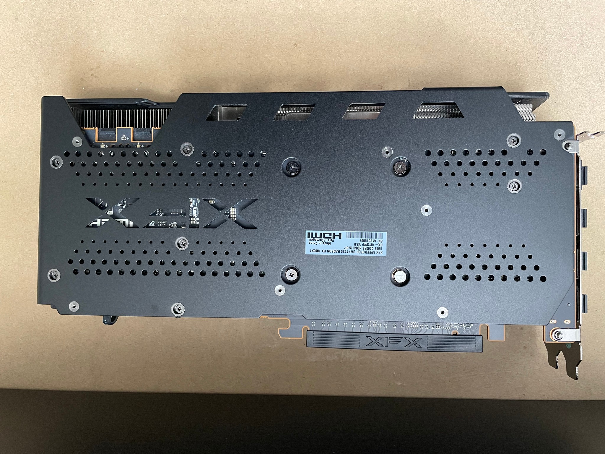 XFX SWFT 210 AMD Radeon RX 7800XT 16GB
