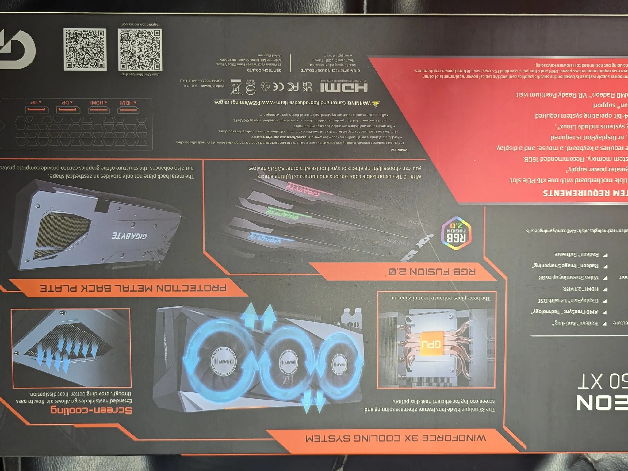 AMD GIGABYTE RX 6650XT OC