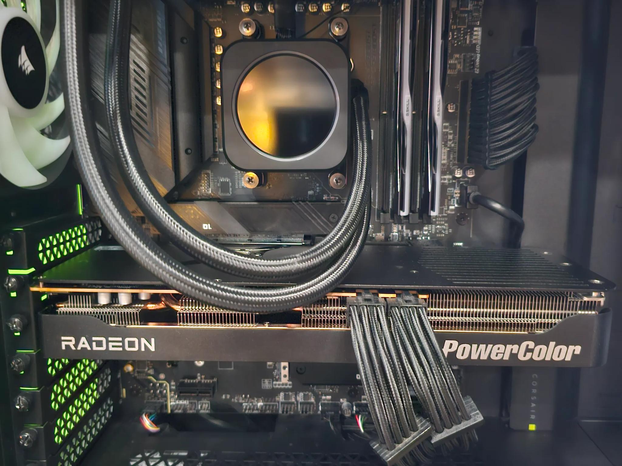 AMD Ryzen 7 9700X; Radeon RX 9070 XT; 64GB DDR5-6000 RAM; 2TB SSD