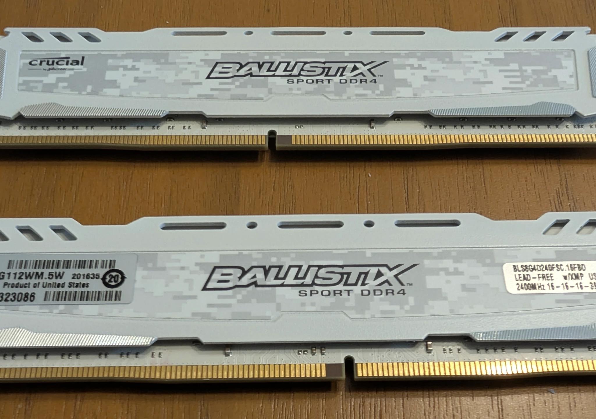 Gigabyte GA-Z170-HD3P MOBO, Intel i5-6600K CPU, Ballistix Sport 16GB (2x8GB) DDR4 2400MHz Memory