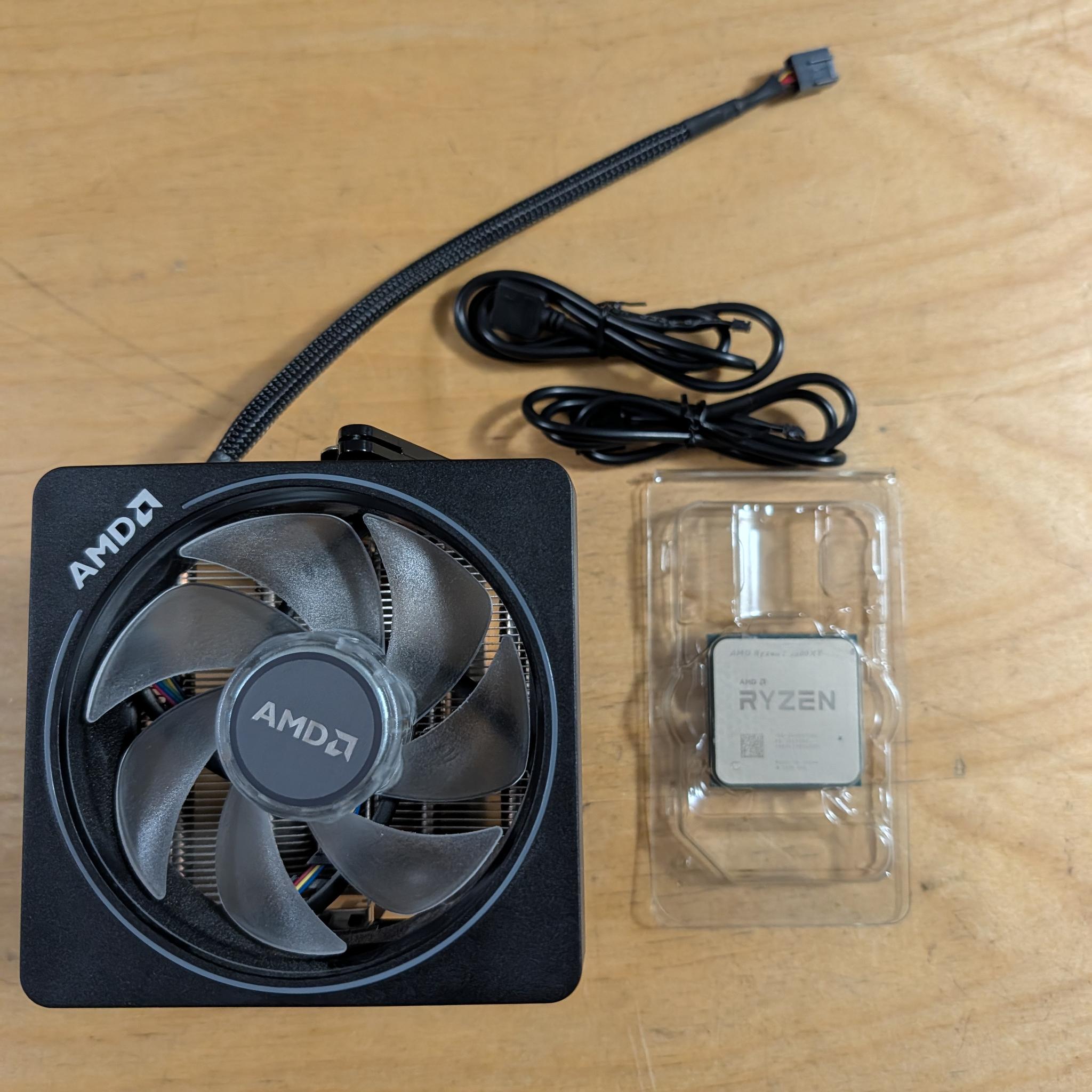 AMD Ryzen 7 5800XT + Wraith Prism