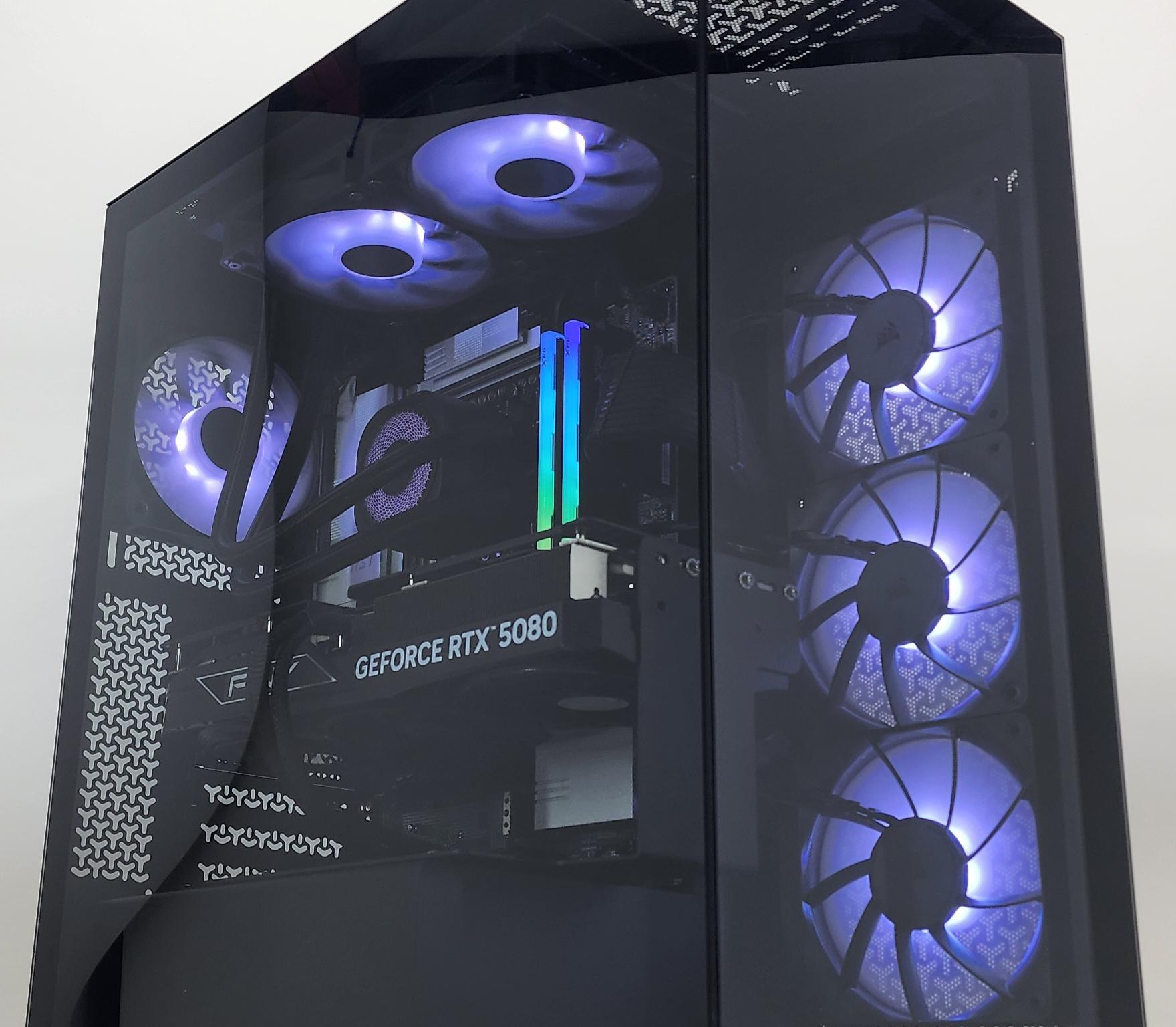 Gaming PC Ryzen 7 9800X3D 32GB RAM 1TB SSD RTX 5080 16GB Windows 11 Computer