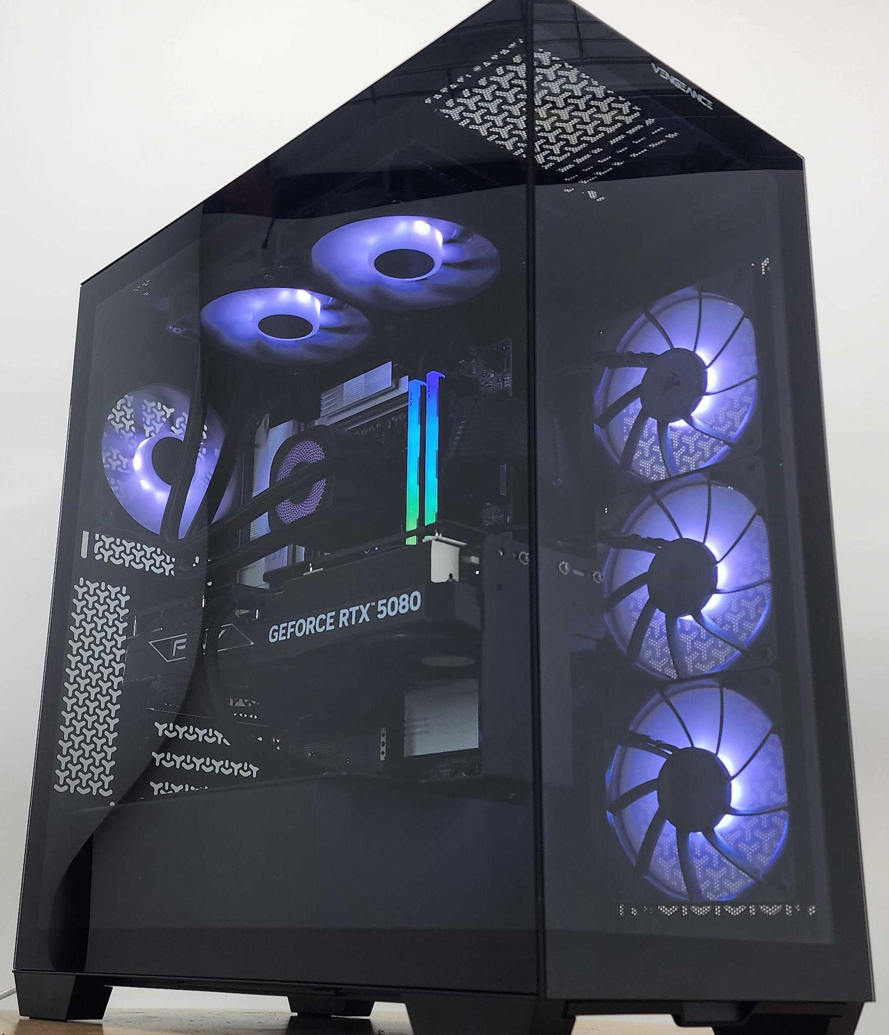 Gaming PC Ryzen 7 9800X3D 32GB RAM 1TB SSD RTX 5080 16GB Windows 11 Computer