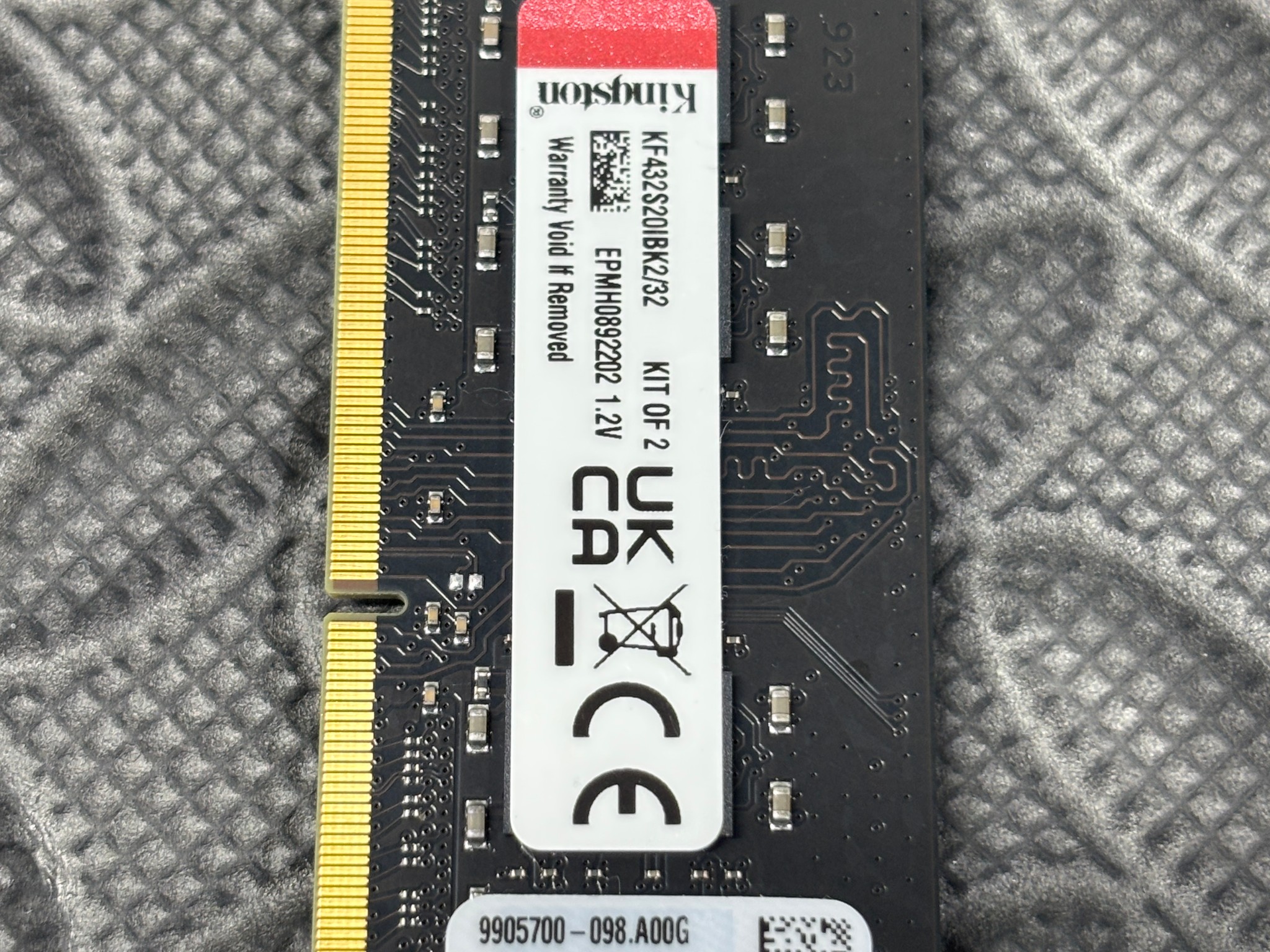 Kingston Fury Impact 16GB DDR4 3200MHz Laptop RAM SODIMM KF432S20IB/16 Tested