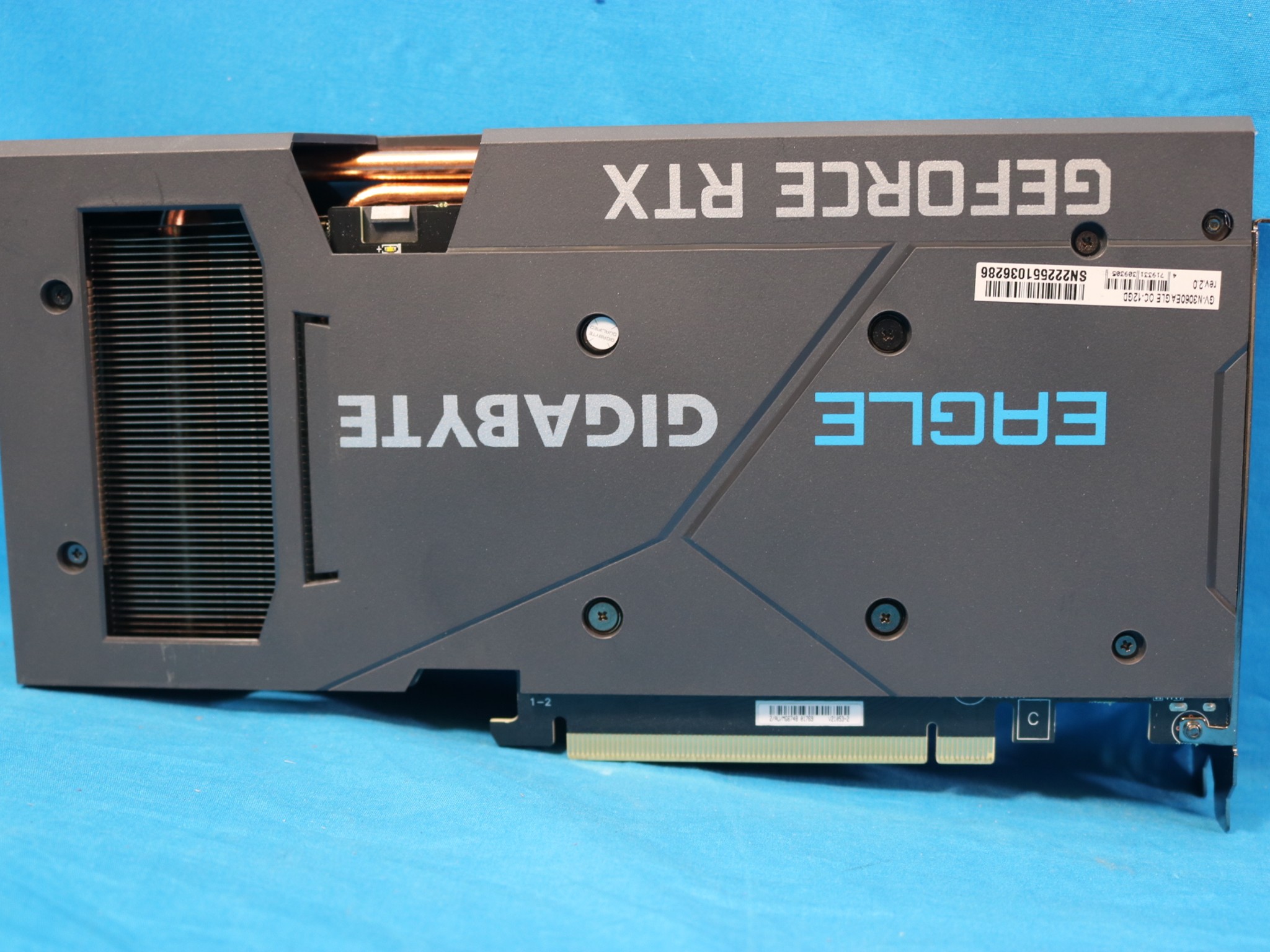 Gigabyte NVIDIA GeForce RTX 3060 Eagle OC 12GB GDDR6 PCIe 4.0 x16 Desktop GPU GV-N3060EAGLE OC-12GD