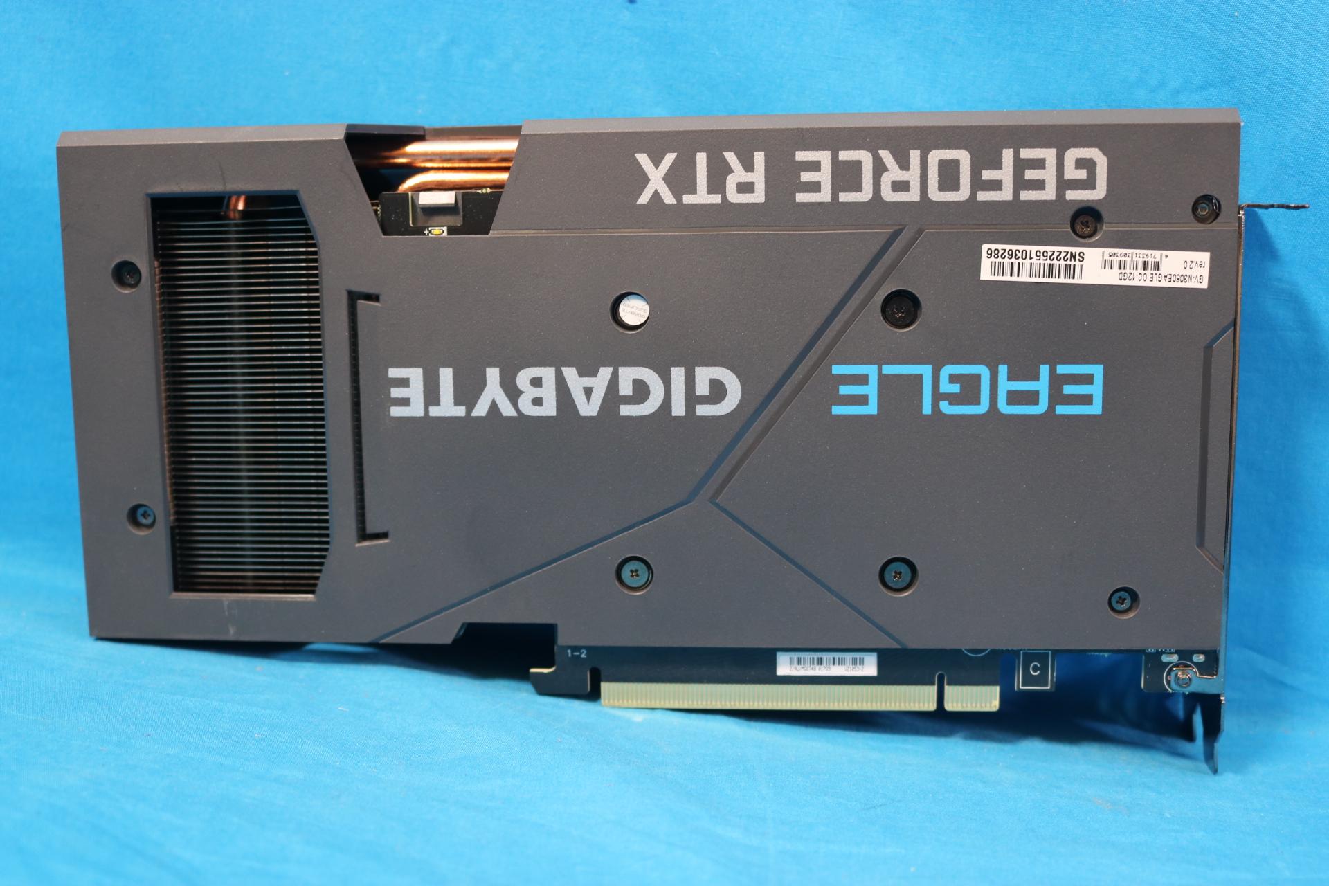 Gigabyte NVIDIA GeForce RTX 3060 Eagle OC 12GB GDDR6 PCIe 4.0 x16 Desktop GPU GV-N3060EAGLE OC-12GD