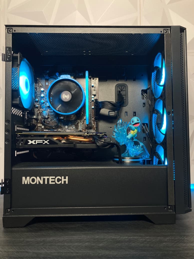 💦 Squirtle💦 | R3 2200G | RX 570 XFX | Budget Gaming PC