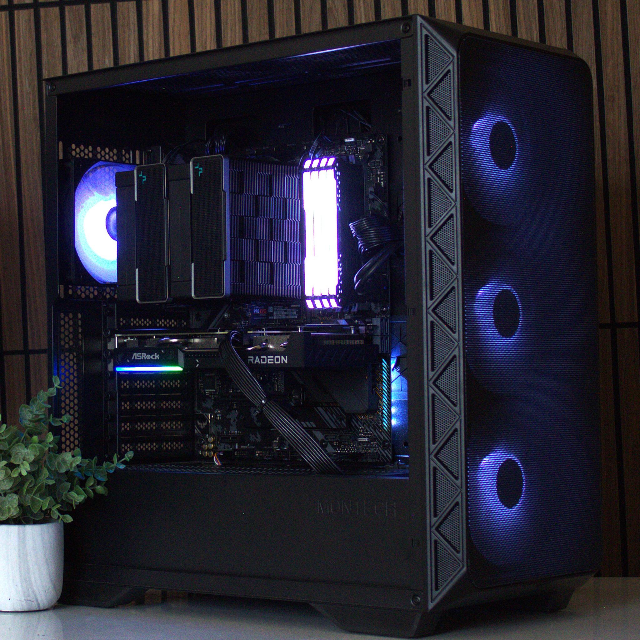 RX 9060XT 16GB | Ryzen 7 5700X | 32GB | NVME | GOLD PSU | Windows 11 | WIFI