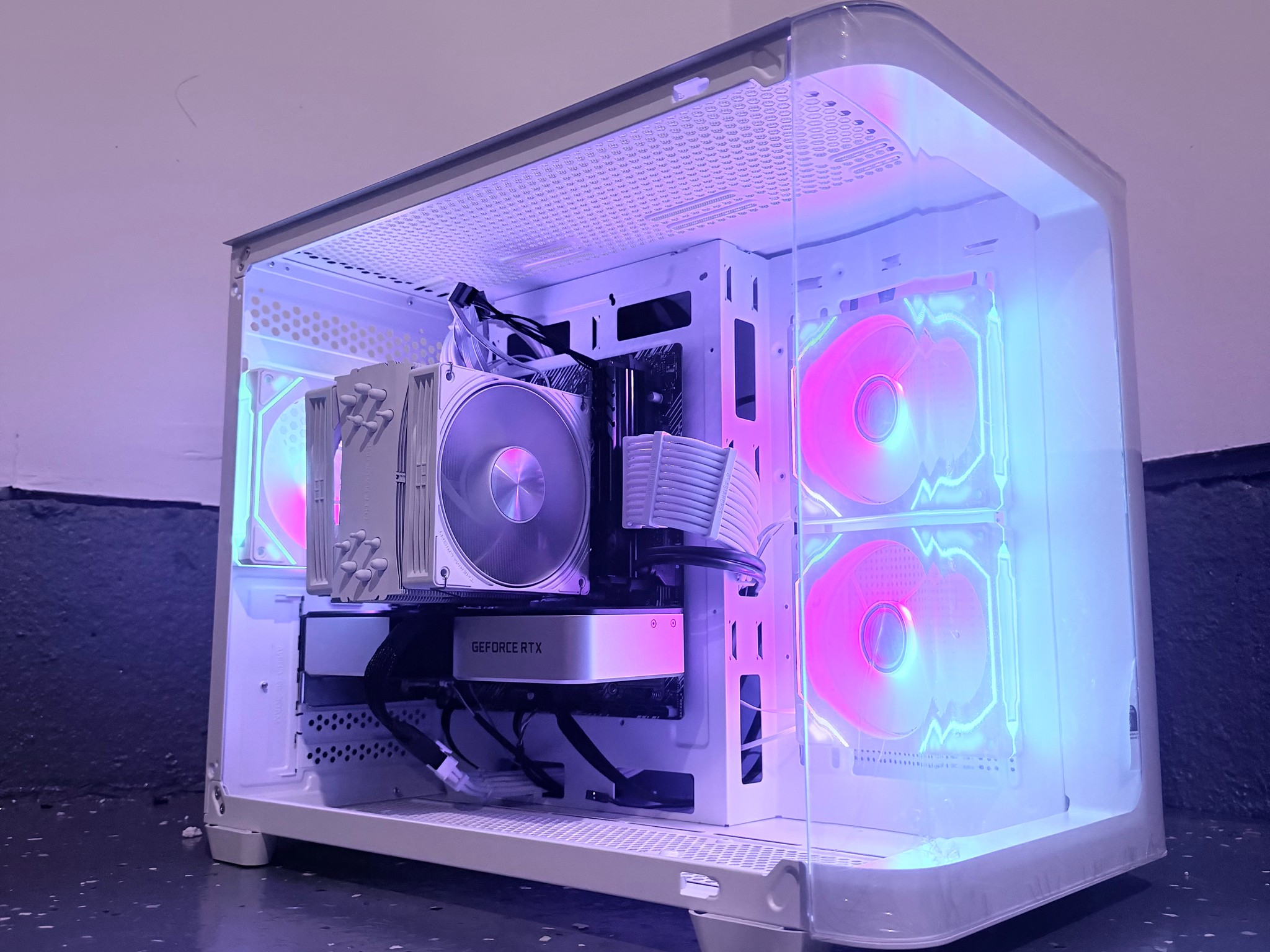 🌈"Stellar Halo"⚪️ | 1440p Gaming | RTX 3060 Ti | Ryzen 5 3600 | 16GB Ram | 500GB SSD | Free Ship