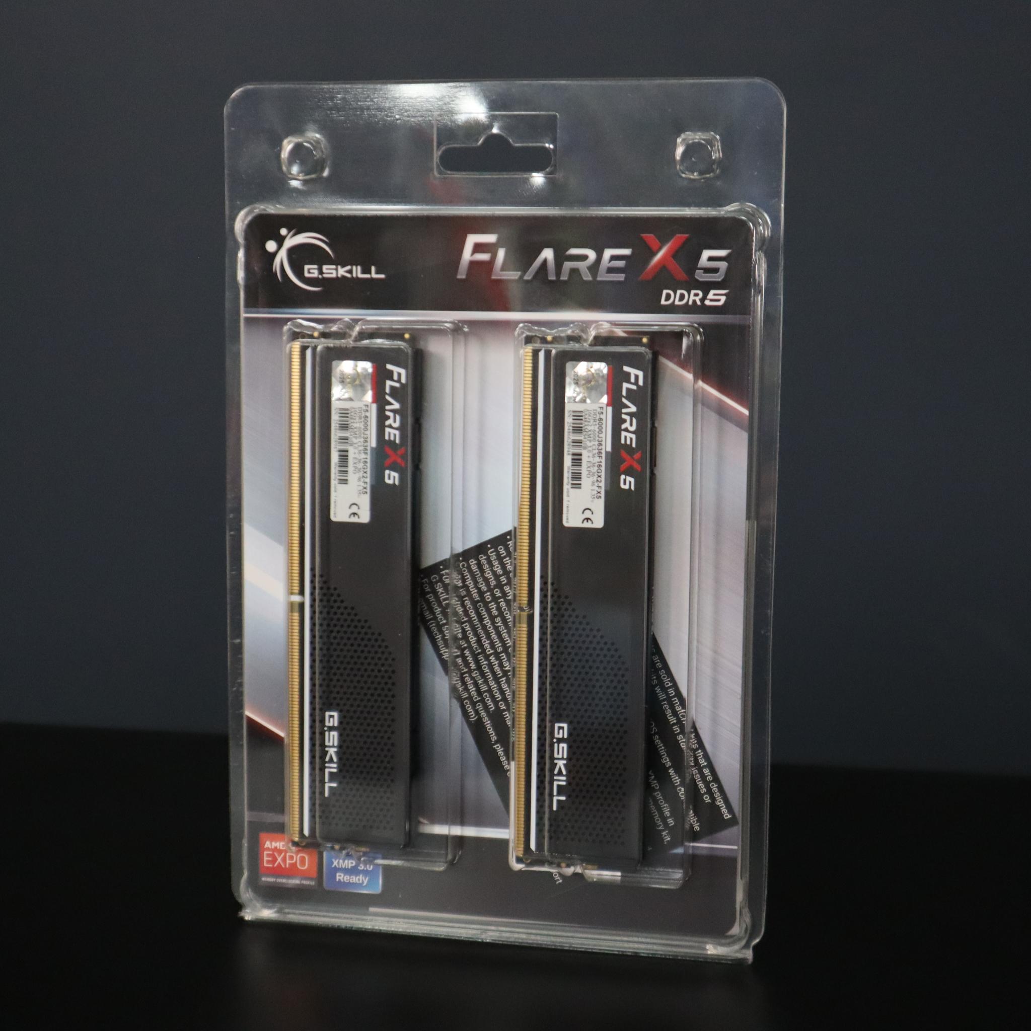 DDR5 Ram & Motherboard Combo - 32GB FlareX5 6000MT - ASUS TUF GAMING B650E-E WIFI
