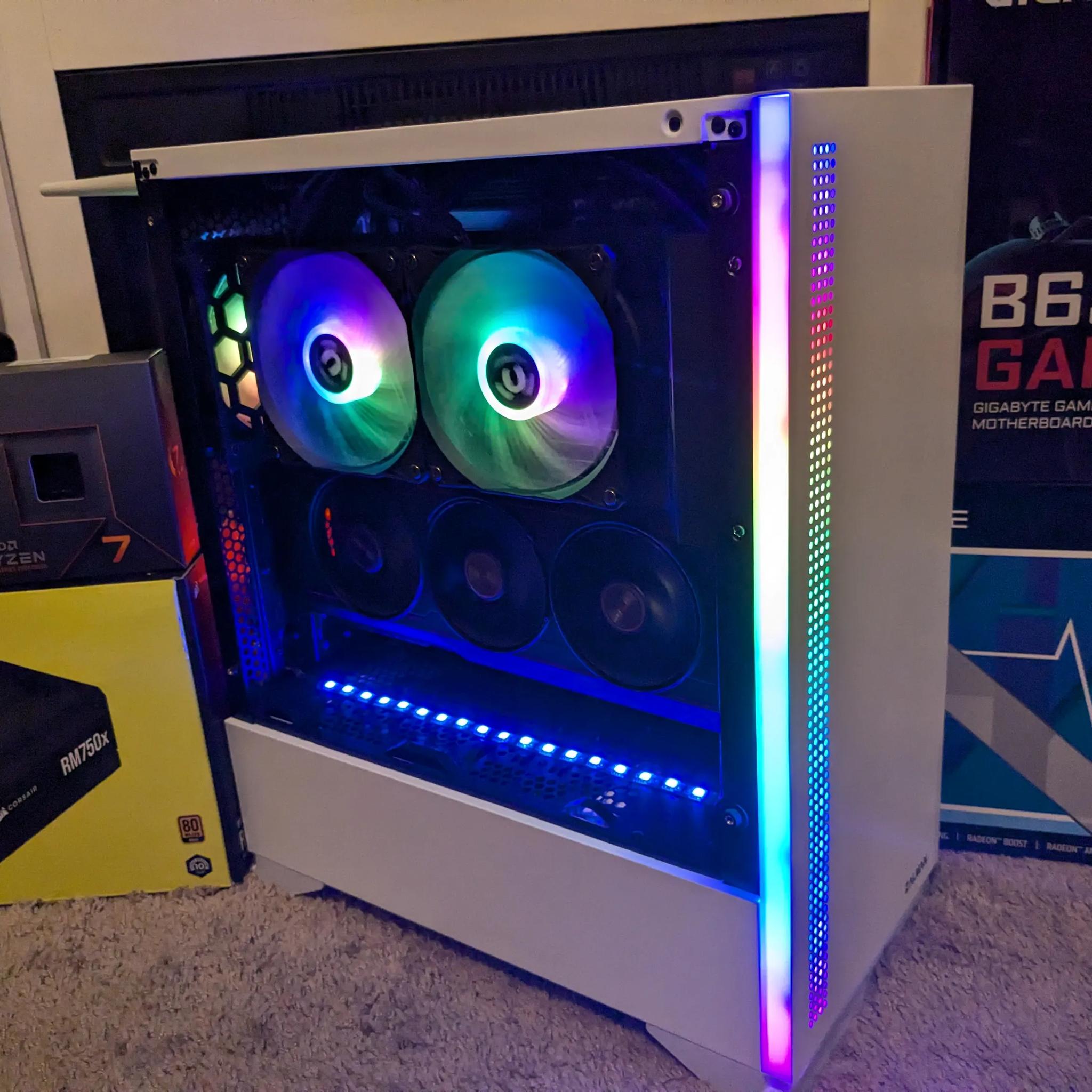 FREE SHIP ~ 4K Dream Machine ~ R7 7700X, RX 7900 XT 20GB, 32GB DDR5, 1TB NVME + 4TB HDD, Wifi, Win11
