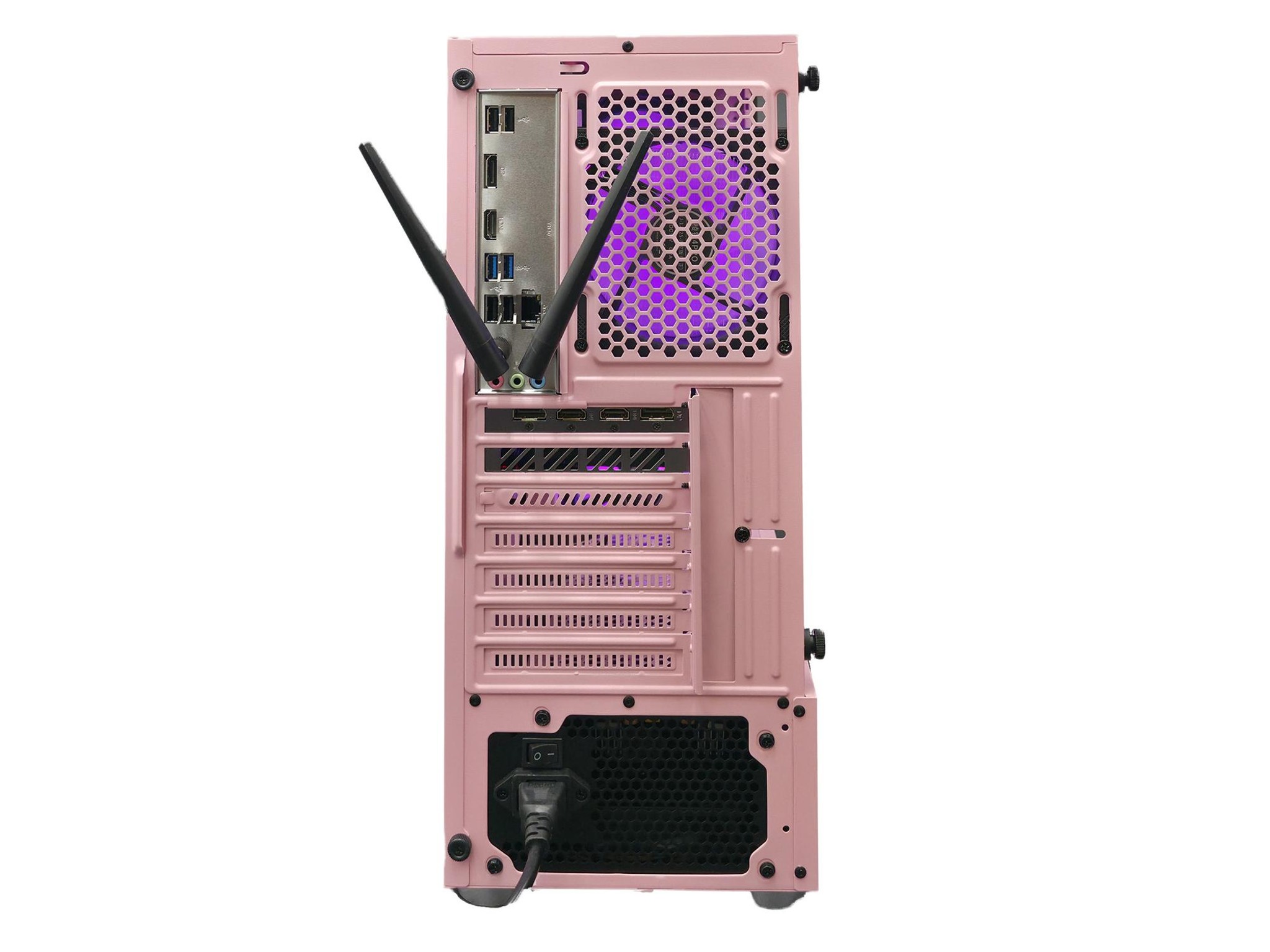 Axiom Gaming Ryzen 7 5700G RGB Gaming PC – RTX 4060 | 16GB RAM | 1TB NVMe | Pink PC