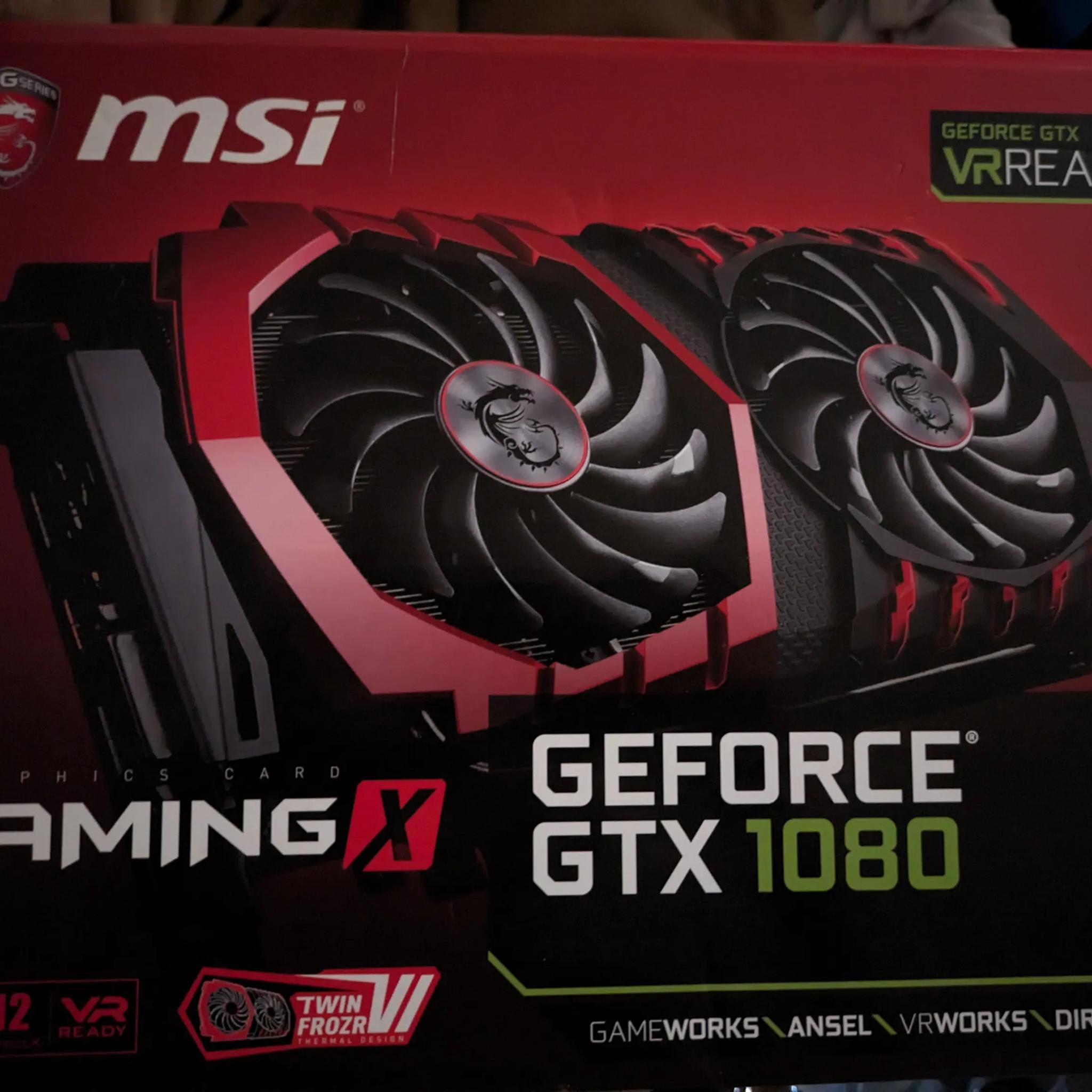 MSI GAMING X GTX 1080