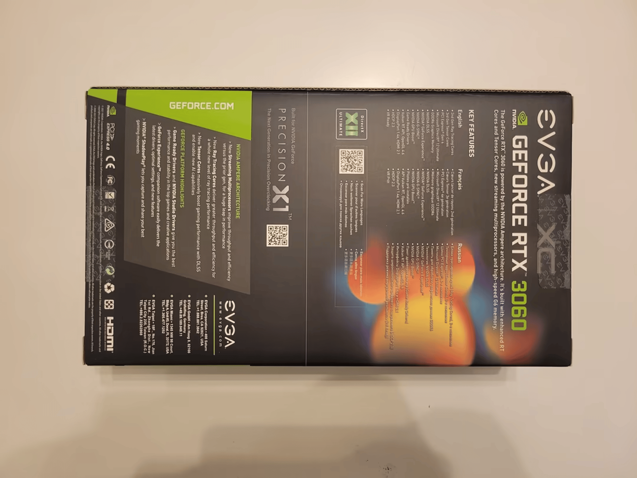 Brand New | EVGA RTX 3060 XC Black Gaming | 12G-P5-3655-KR | LHR 