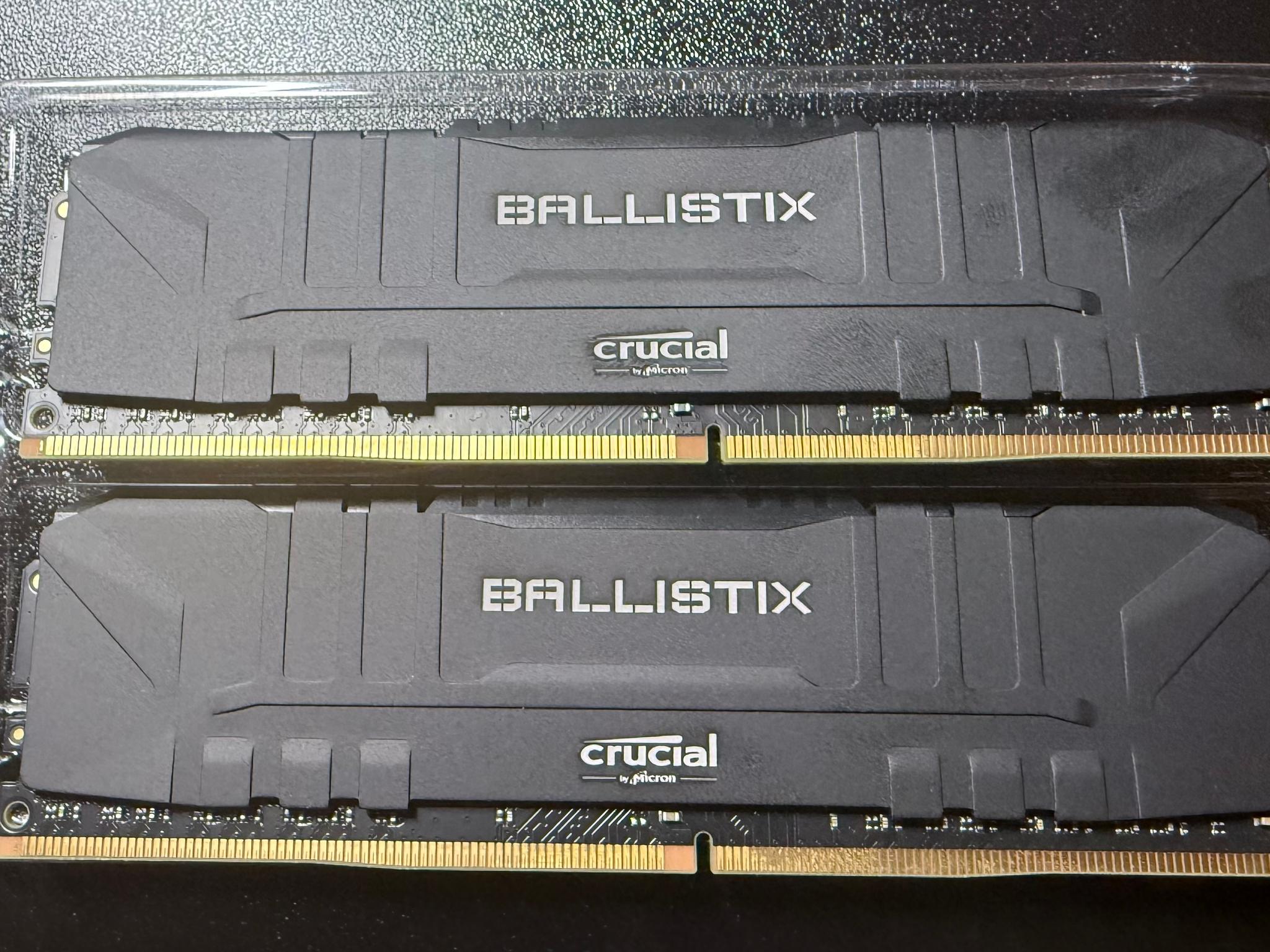 Crucial Ballistix DDR4 32GB (4x8GB) 3000MHz Memory Kit