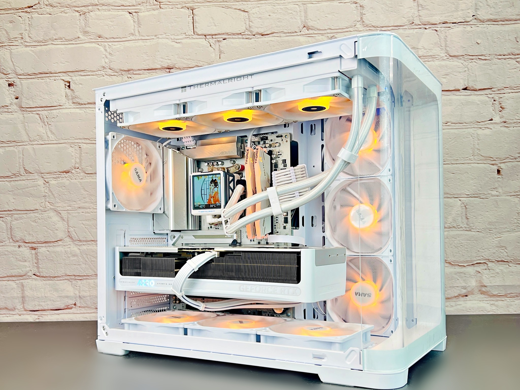 RTX 5070 TI AERO Ryzen 7 7800X3D 32GB DDR5 RAM 2TB SSD M.2 WIN 11 PRO Gaming PC 🤯