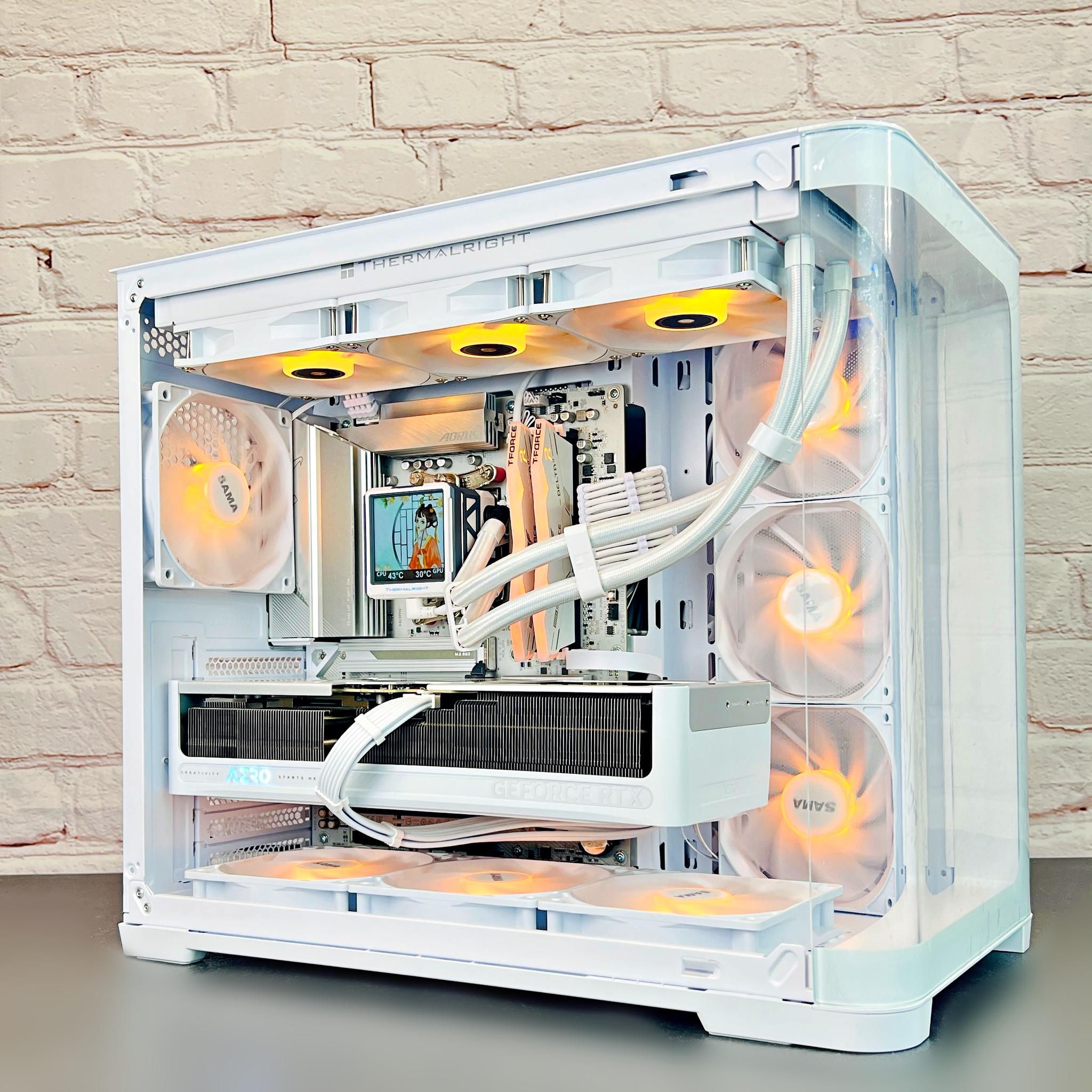 RTX 5070 TI AERO Ryzen 7 7800X3D 32GB DDR5 RAM 2TB SSD M.2 WIN 11 PRO Gaming PC 🤯
