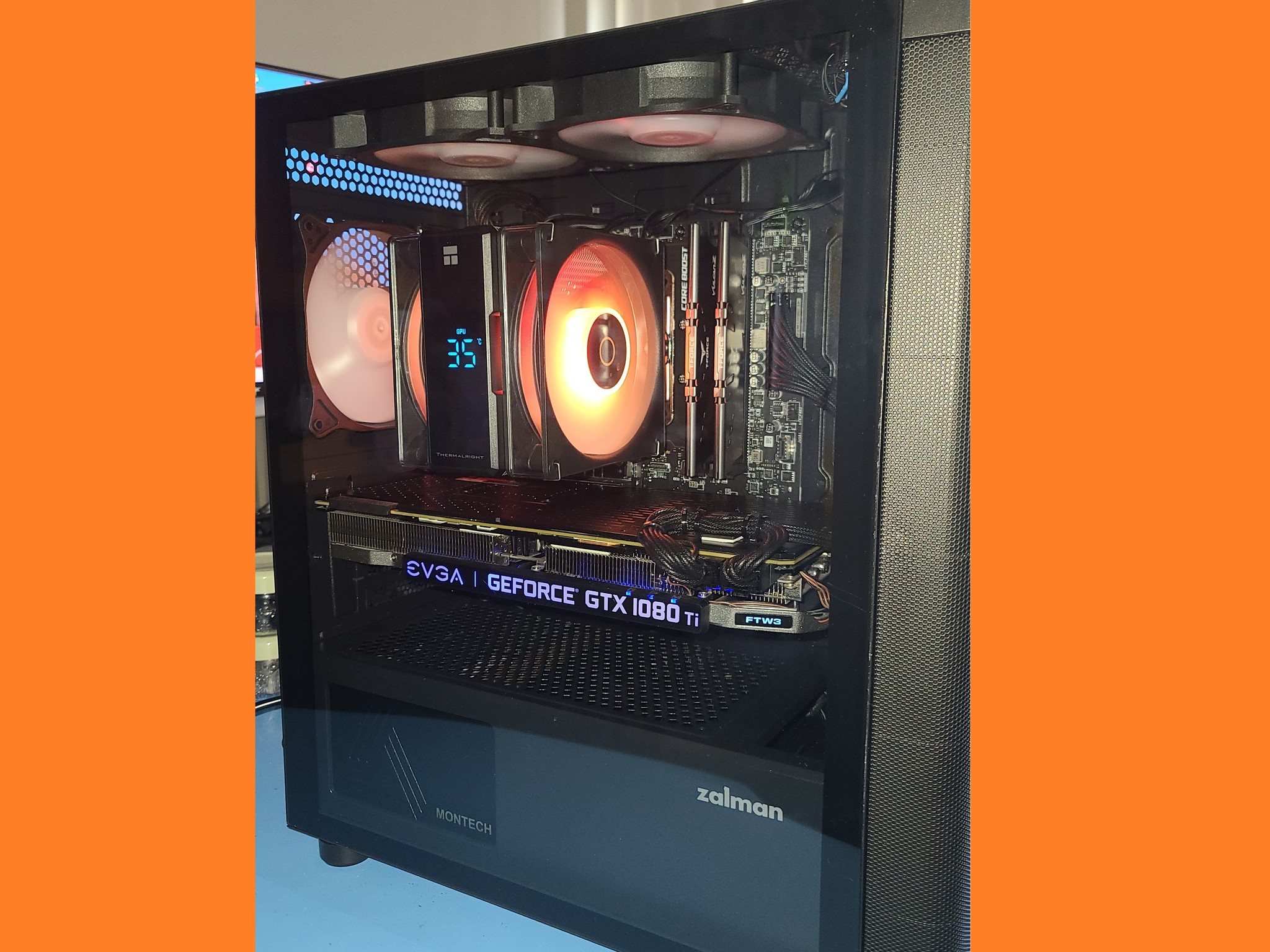 GeForce GTX 1080 Ti Custom Gaming PC - Ryzen 5 5500