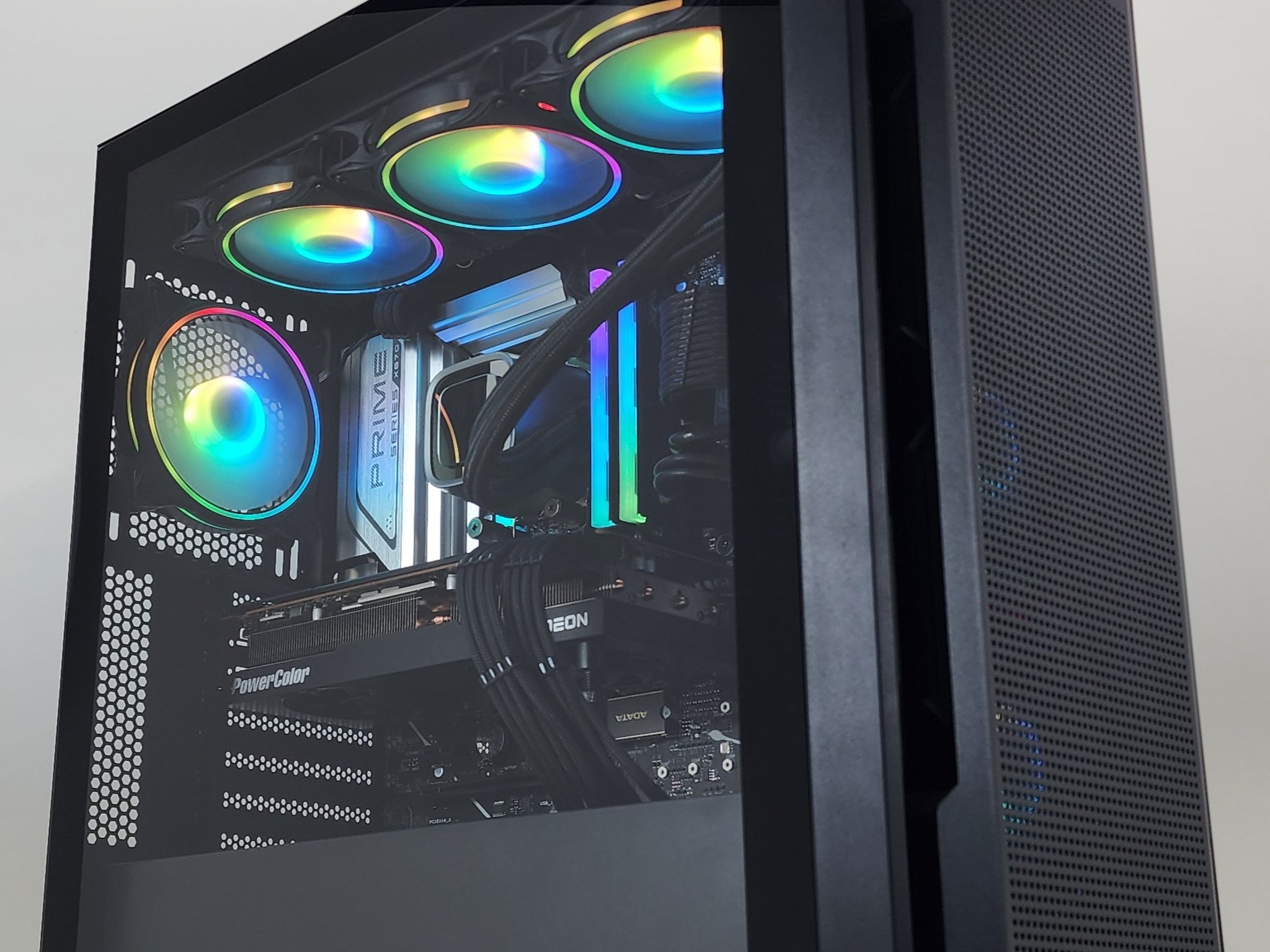 Gaming PC Ryzen 9 7900X 32GB RAM 1TB SSD RX 7800 XT 16GB Windows 11 Computer