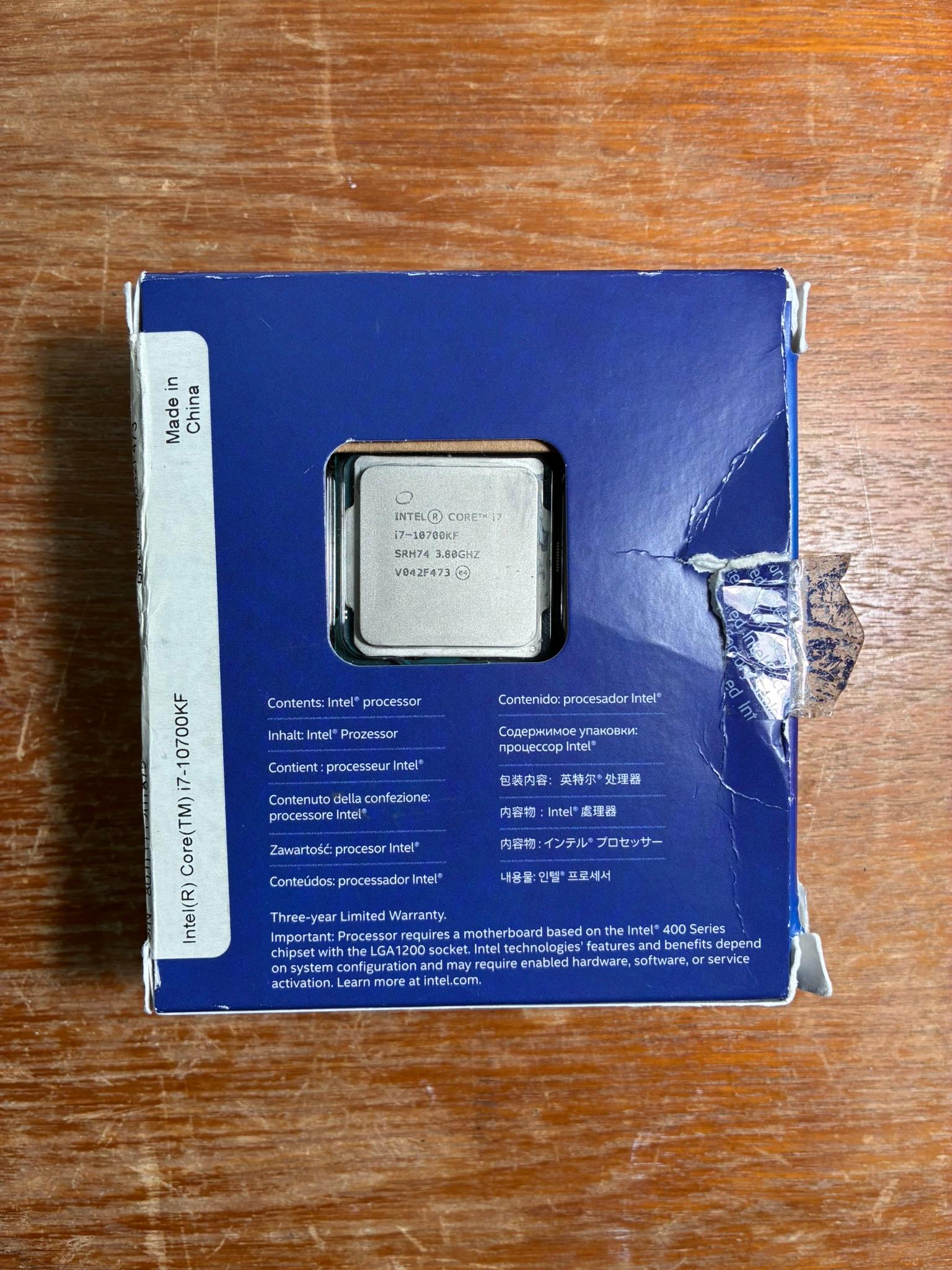 Intel Core i7 10700KF