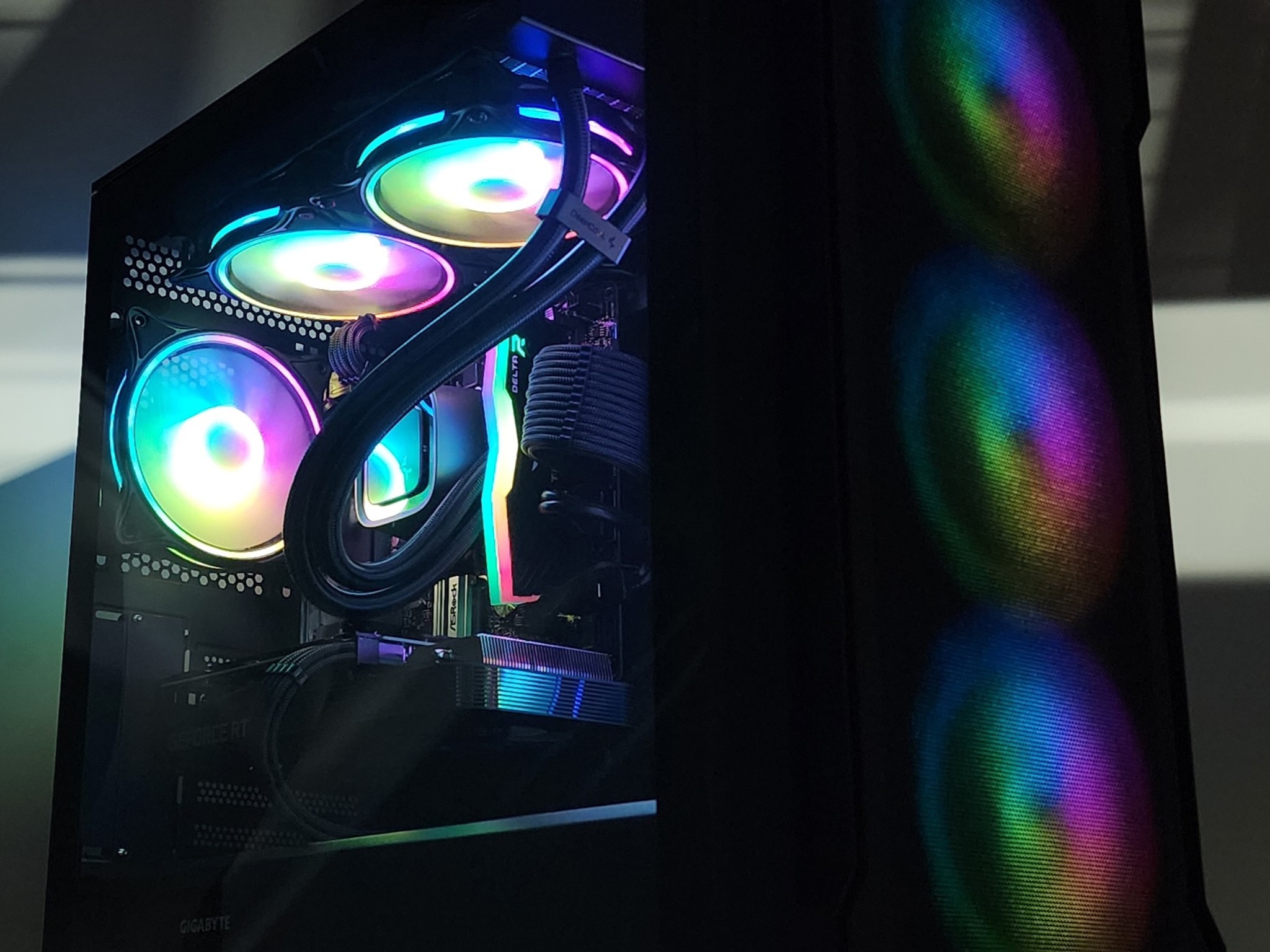 Gaming PC i7-9700K 32GB RAM 1TB SSD RTX 3070 8GB Win11 Computer