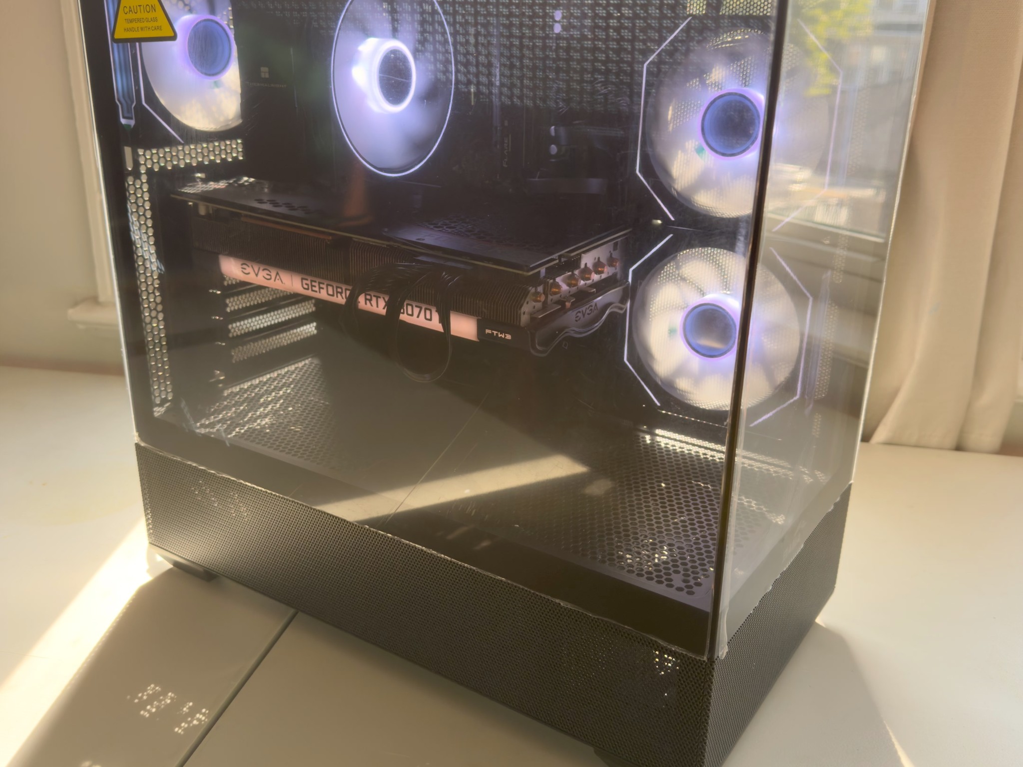 👻 GHOST GAMING PC | RTX 3070TI 8GB | RYZEN 5 7500X3D | 16GB DDR5 | 1TB SSD | WINDOWS 11 | WIFI & BT