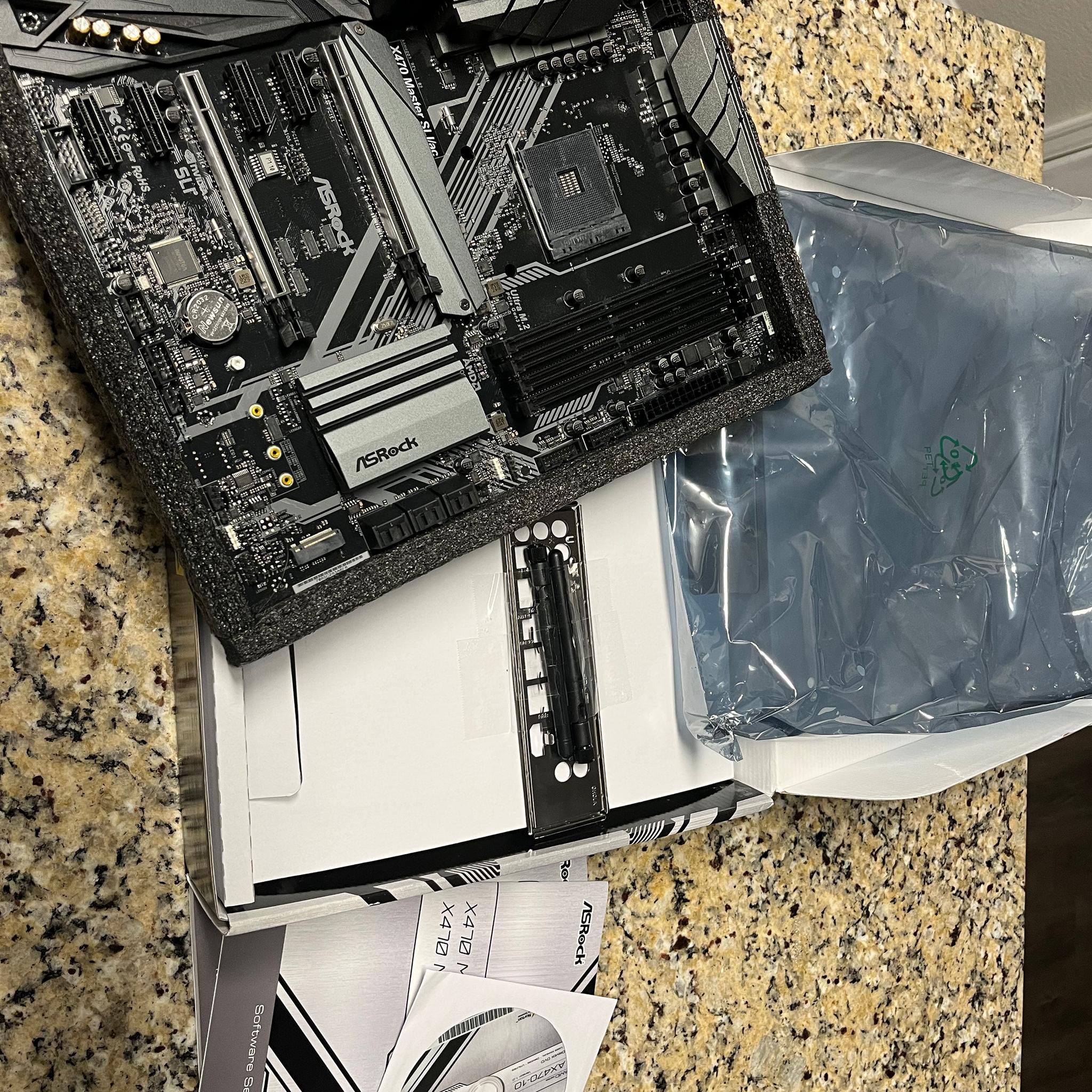 Asrock X470 Master SLI/AC ATX 