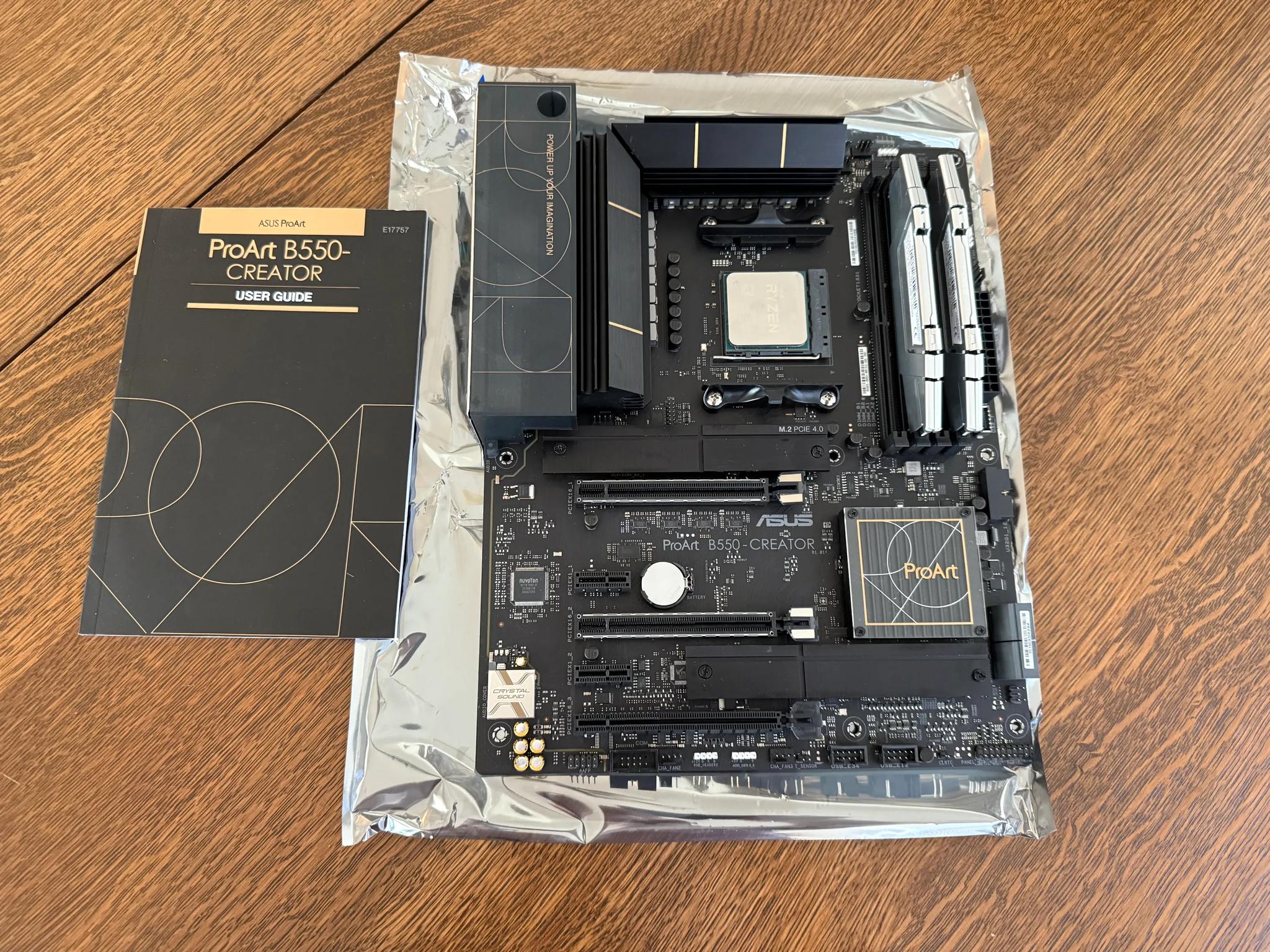 5900X | 32GB | ASUS ProART B550