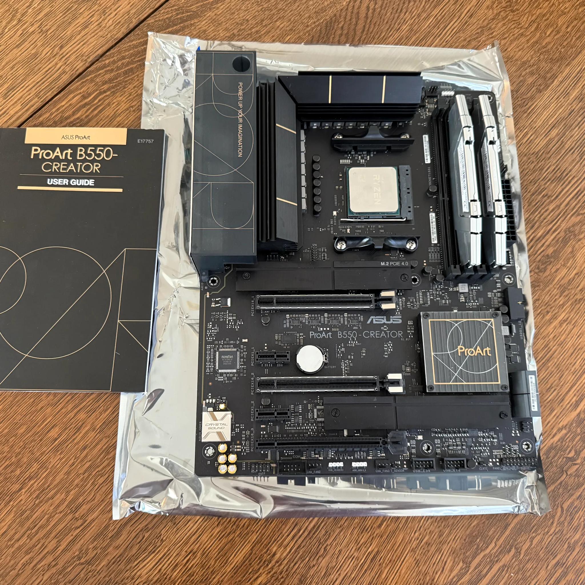 5900X | 32GB | ASUS ProART B550