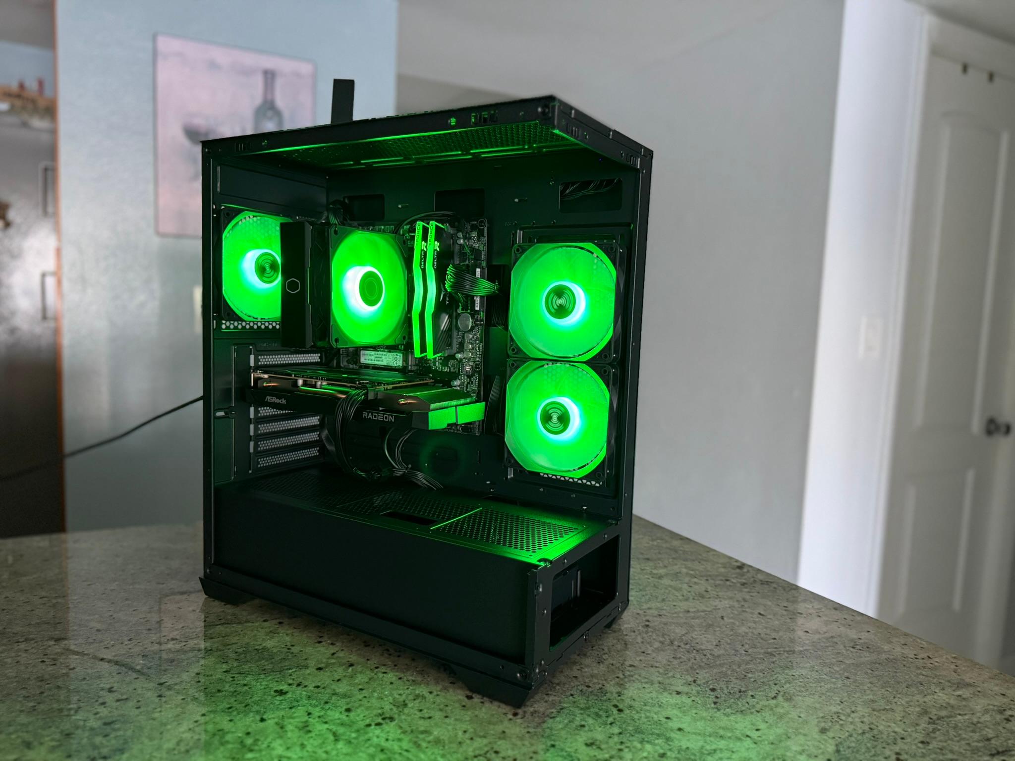 Radeon RX 7600 Custom Gaming PC - Ryzen 5 5500